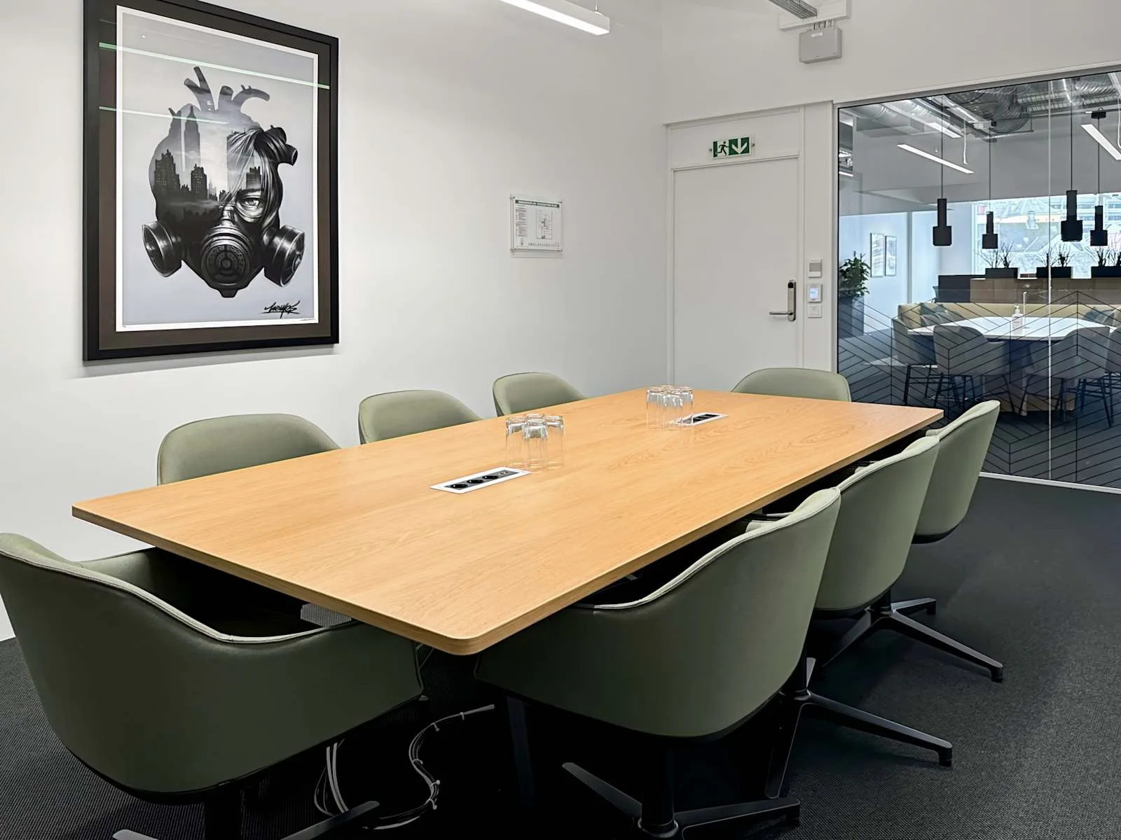 Spaces Bergen, Spaces Media City, Meeting room for 8 people, Bergen