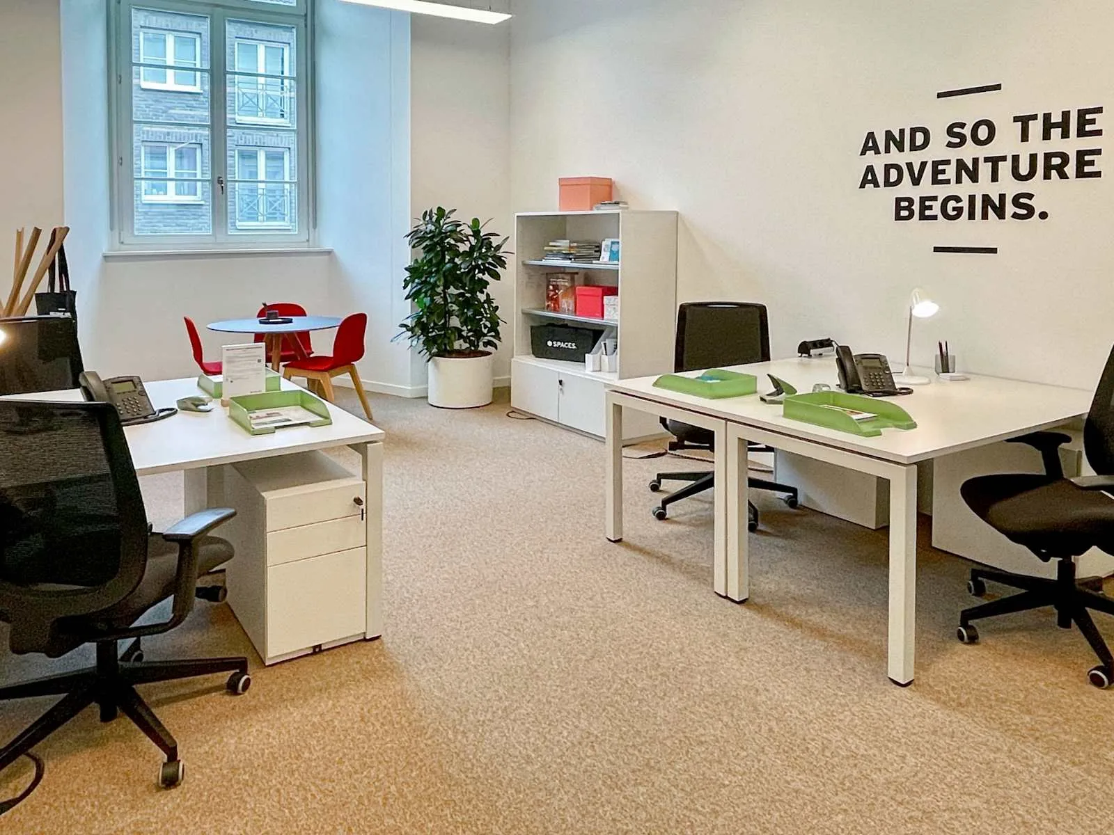 Spaces DUSSELDORF, Spaces Andreas Quartier, Private office, 4 desks, Düsseldorf