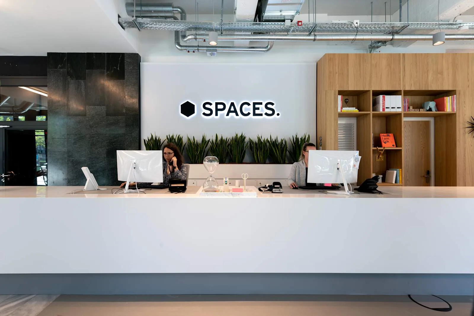 Spaces HAMBURG, Spaces Kallmorgen Tower, Empfang, Hamburg