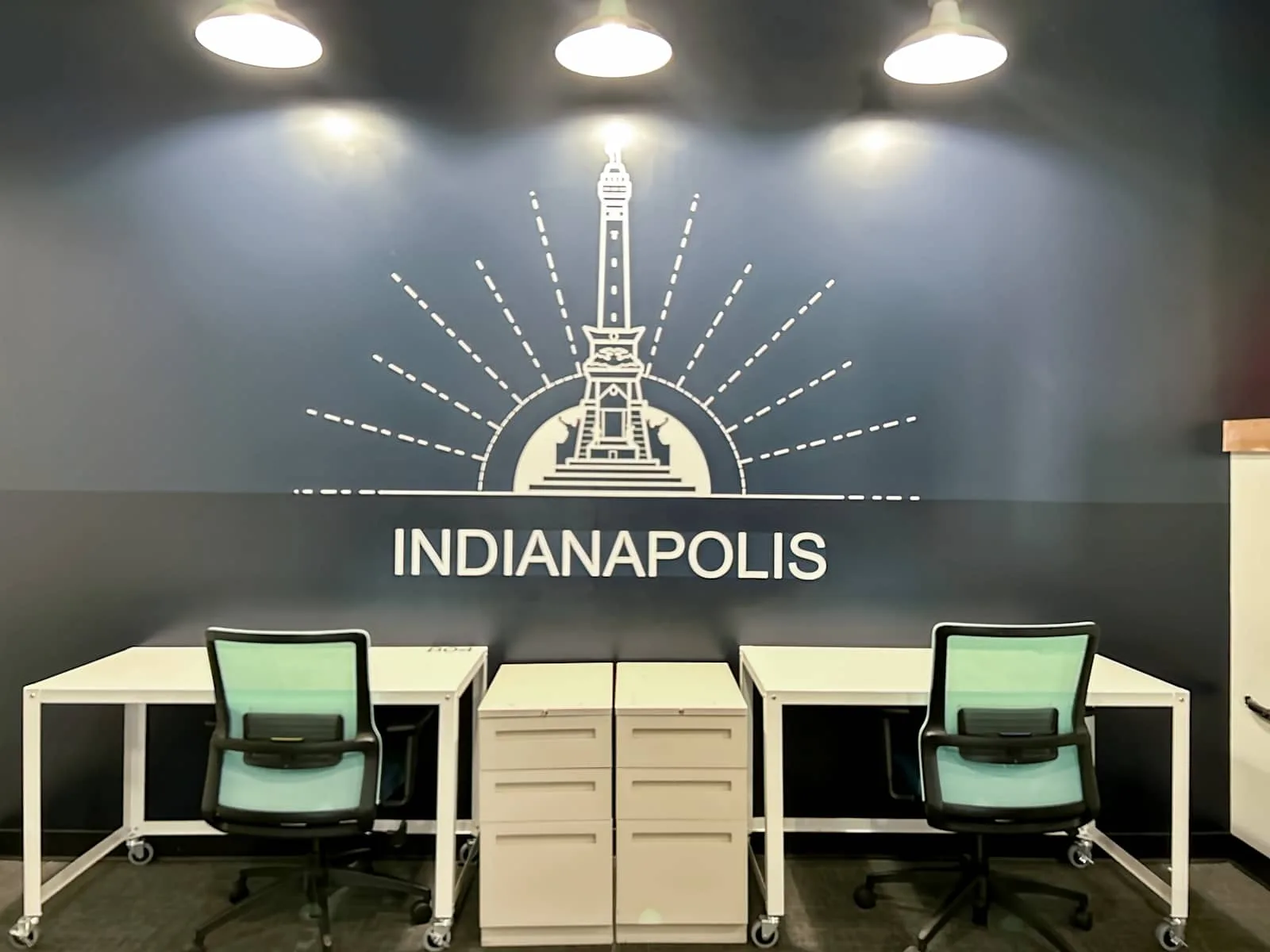 Spaces IN, Indianapolis - S Meridian St, Private office, 2 desks, Indianapolis, IN