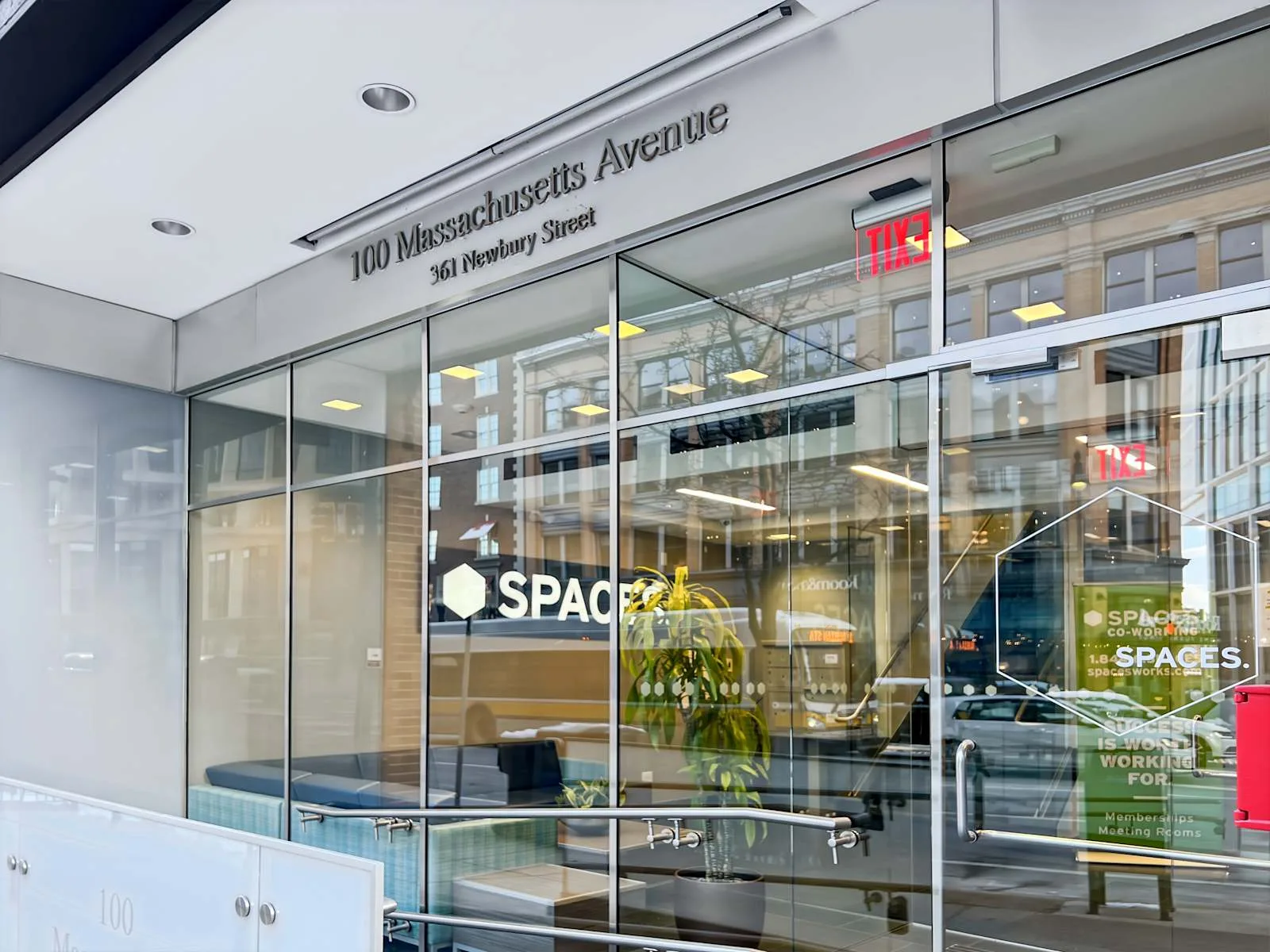 Spaces MA, Boston - Spaces Newbury Street, Building facade, Boston, MA