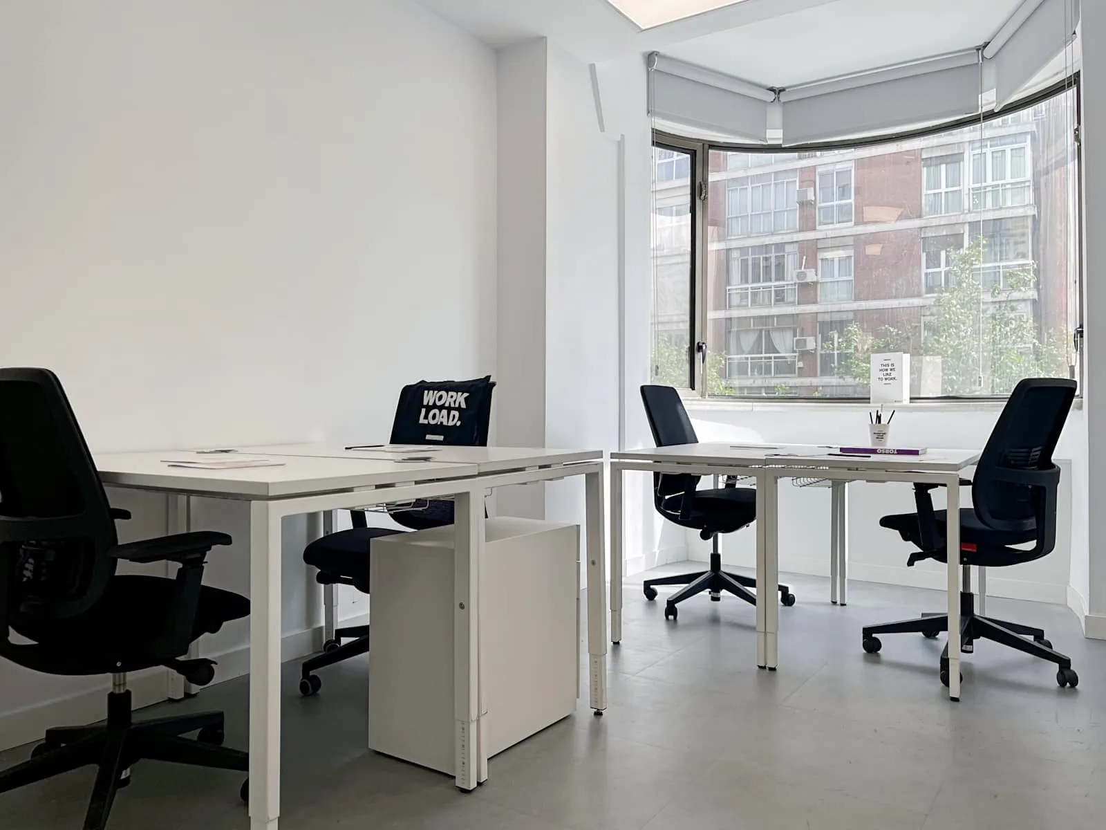 Spaces MADRID, Spaces María de Molina, Bureau privatif 4 postes, Madrid