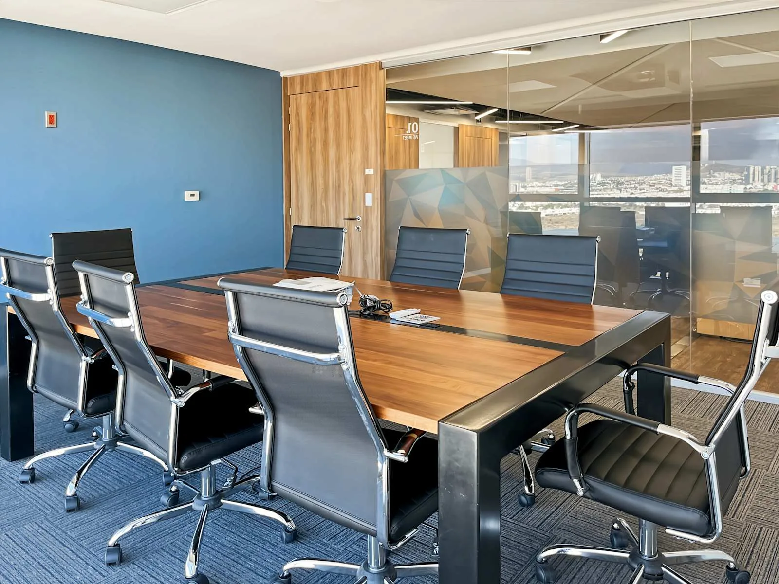 Spaces Queretaro, World Trade Center, Meeting room for 8 people, Juriquilla