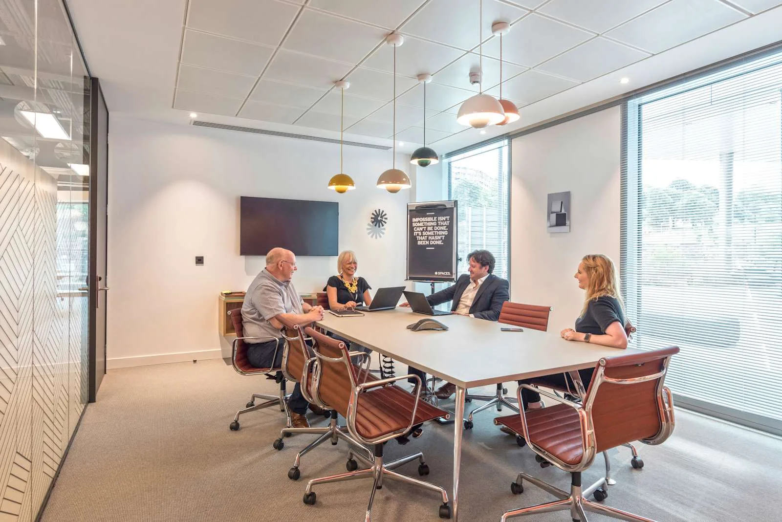 Spaces SHEFFIELD, Spaces Acero, Meeting room for 7 people, Sheffield