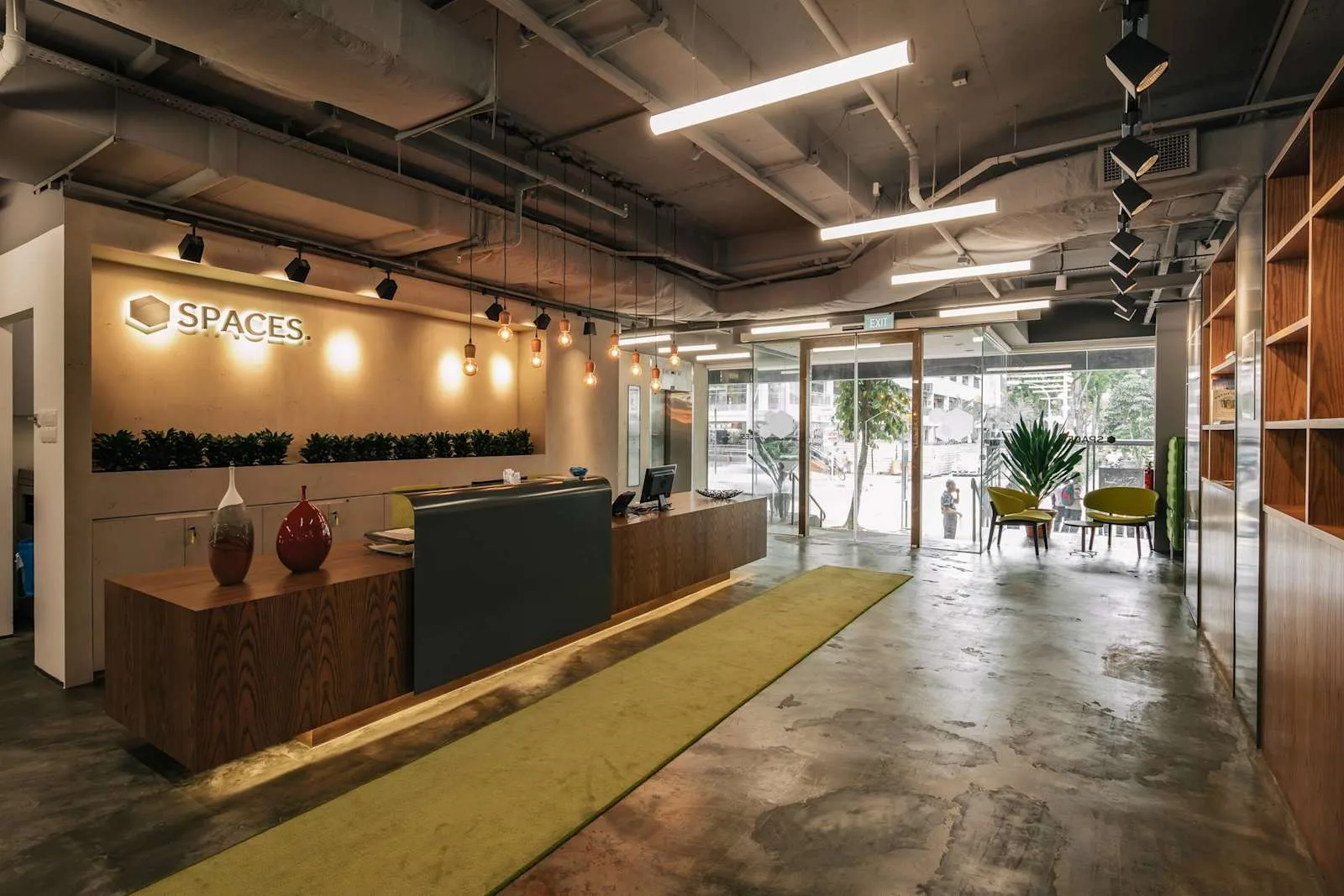Spaces SINGAPORE, Spaces City Hall、前台、新加坡