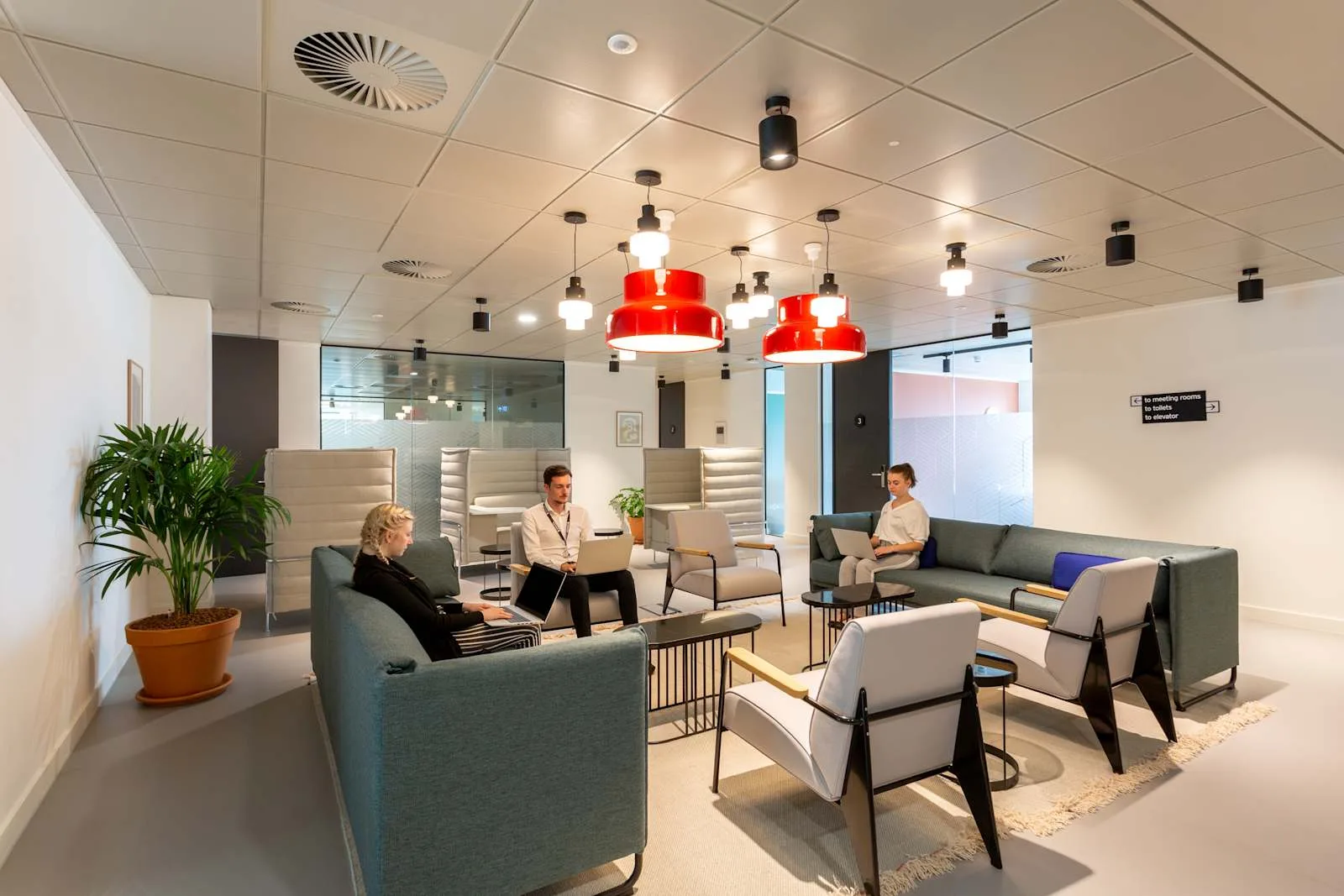 Spaces WOKING, Spaces, Woking One, Espace détente, Woking