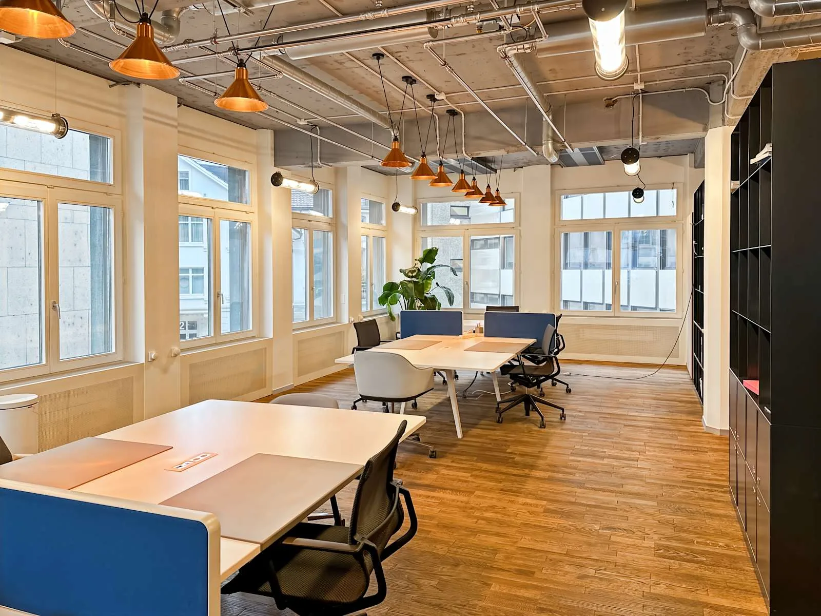 Spaces Zurich, Bleicherweg (Spaces), Open-plan office, Zurich