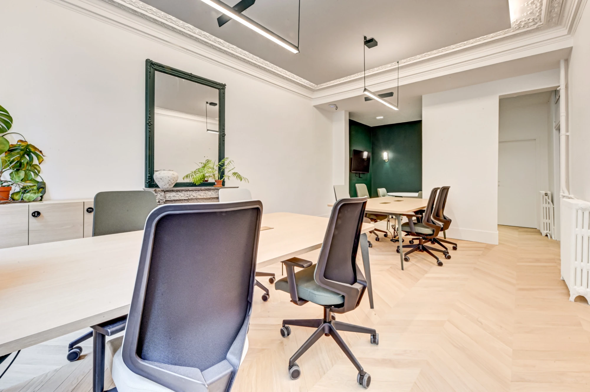 All Day Blanche, Bureau privatif 10 postes, Paris 9e