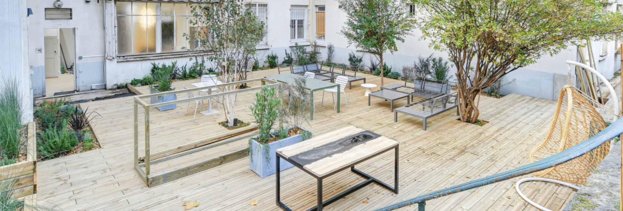 All Day Le Meaux, Terrasse et espace extérieur, Paris 19e