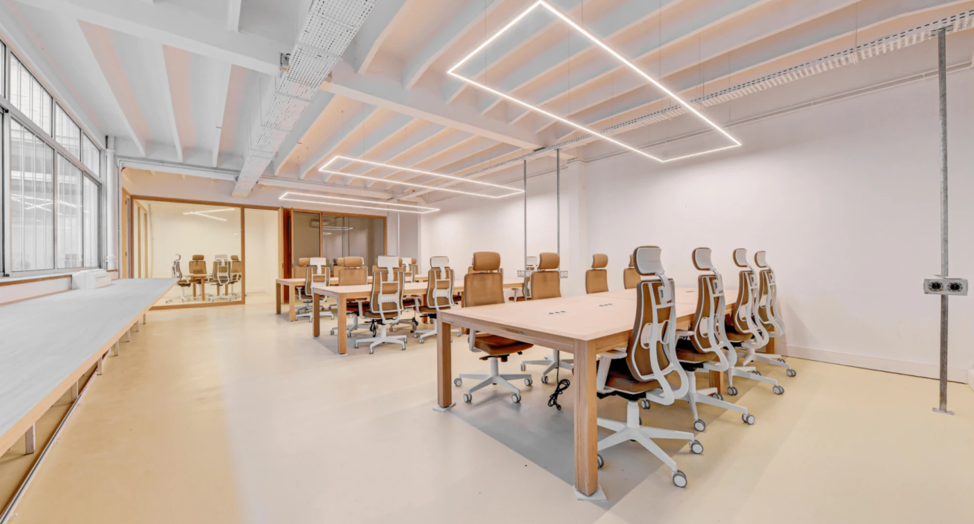 All Day Le Sedaine, Open-plan office, Paris 11e