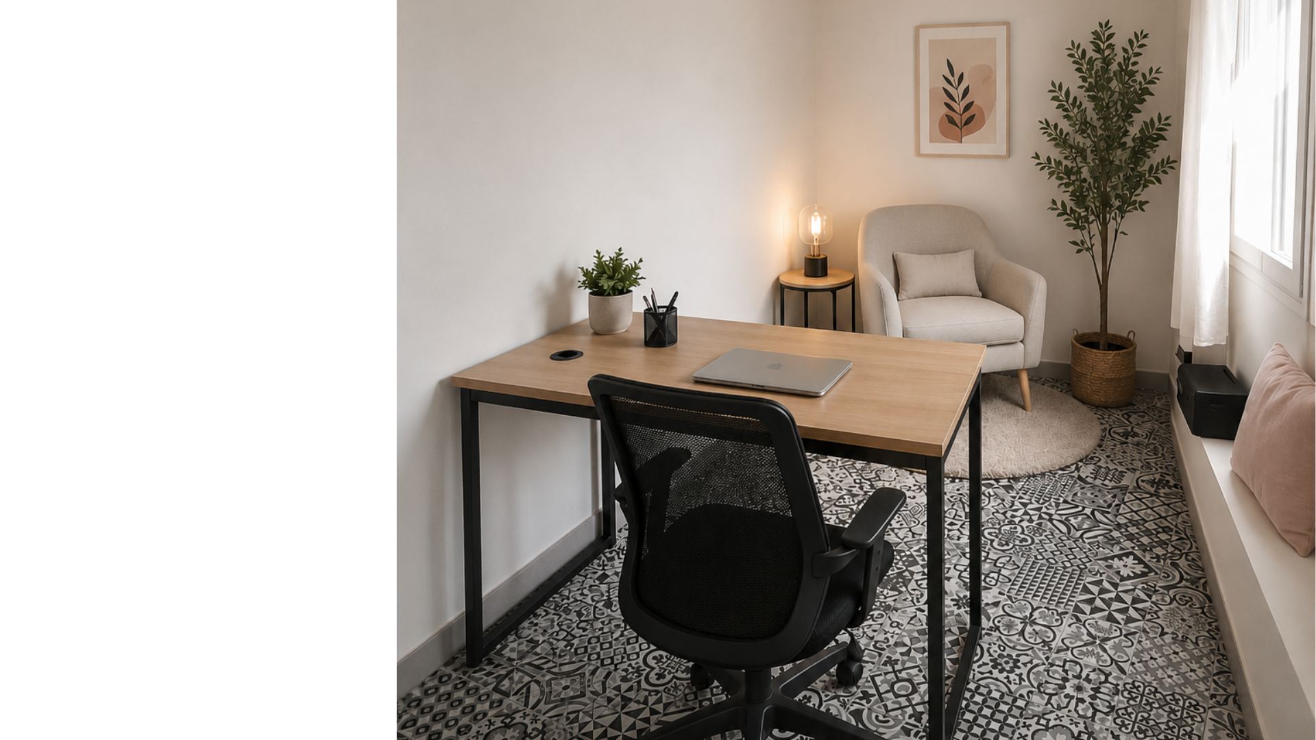 Antiwork, Private office, 1 desk, Menton