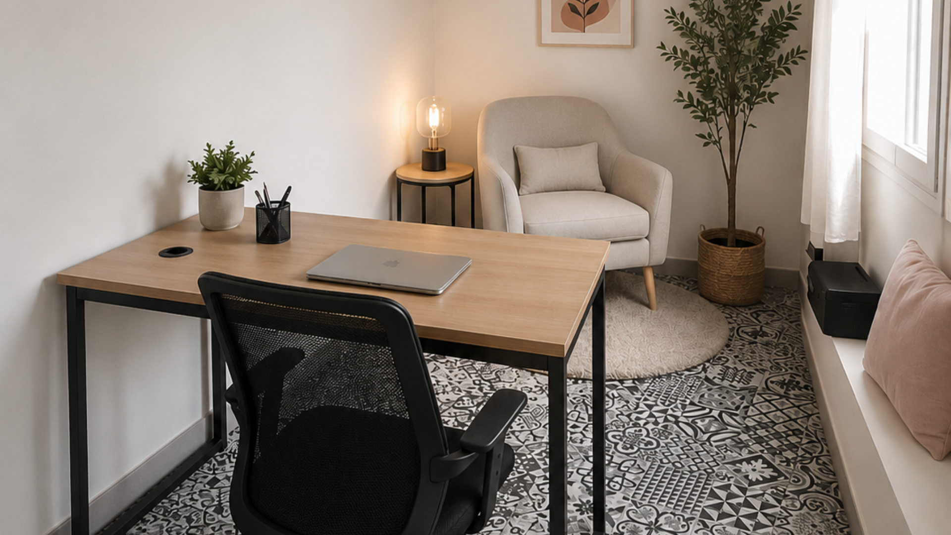 Antiwork, Private office, 1 desk, Menton
