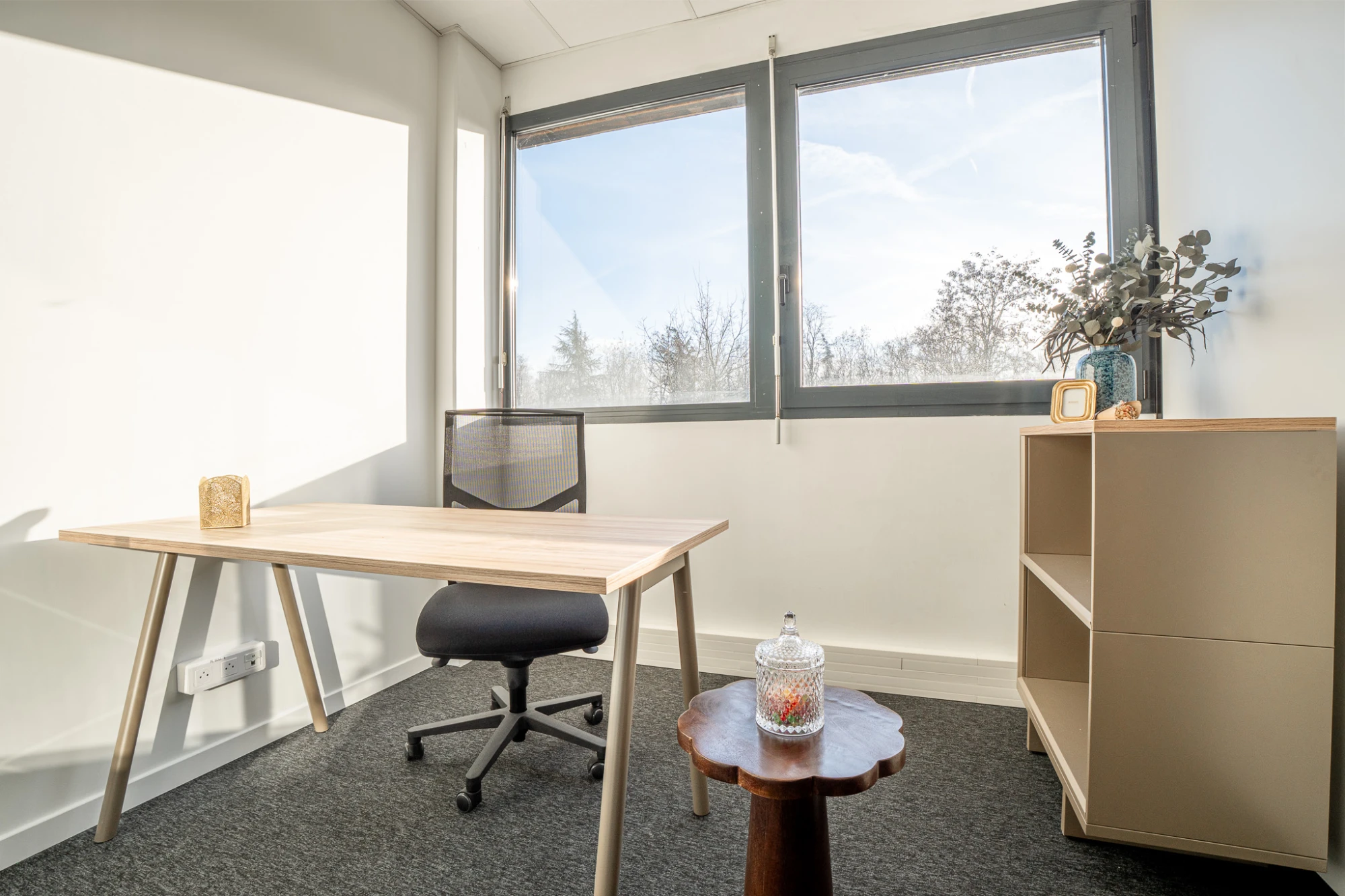 B'CoWorker Saint-Priest, Privatbüro mit 1 Arbeitsplatz, Saint-Priest