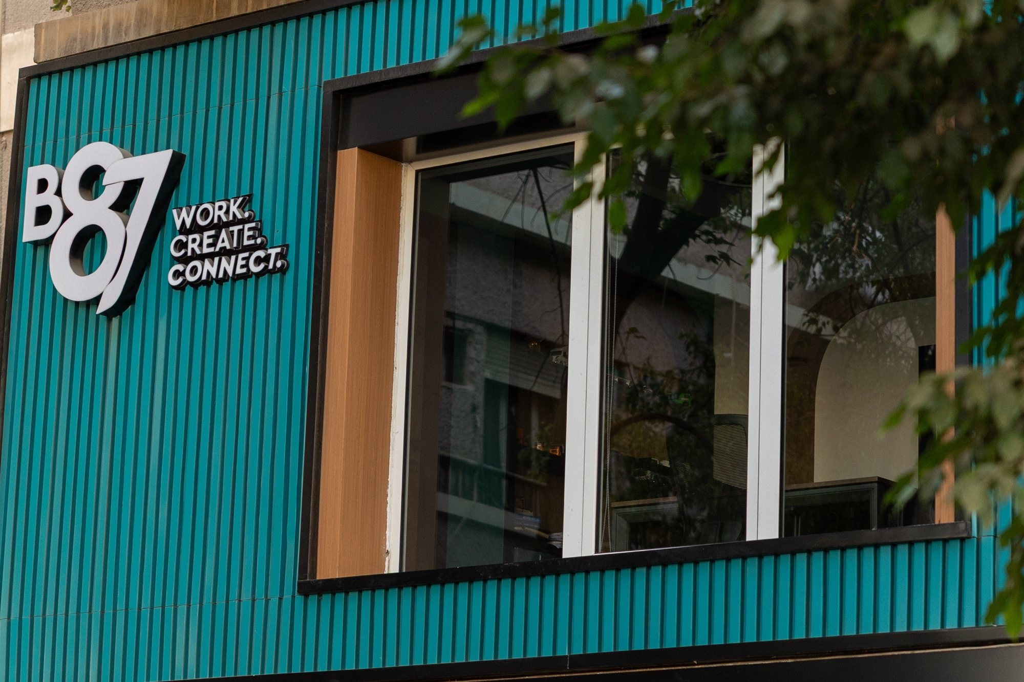 B87 Spaces, Building facade, Nasr City