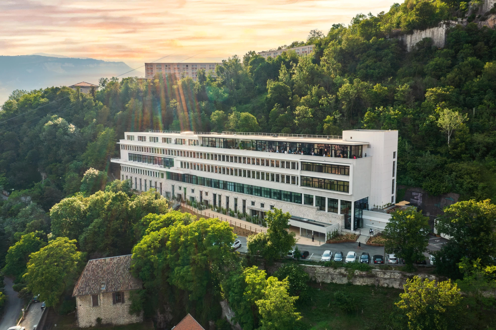 The Babel Community | Grenoble, Building facade, Grenoble