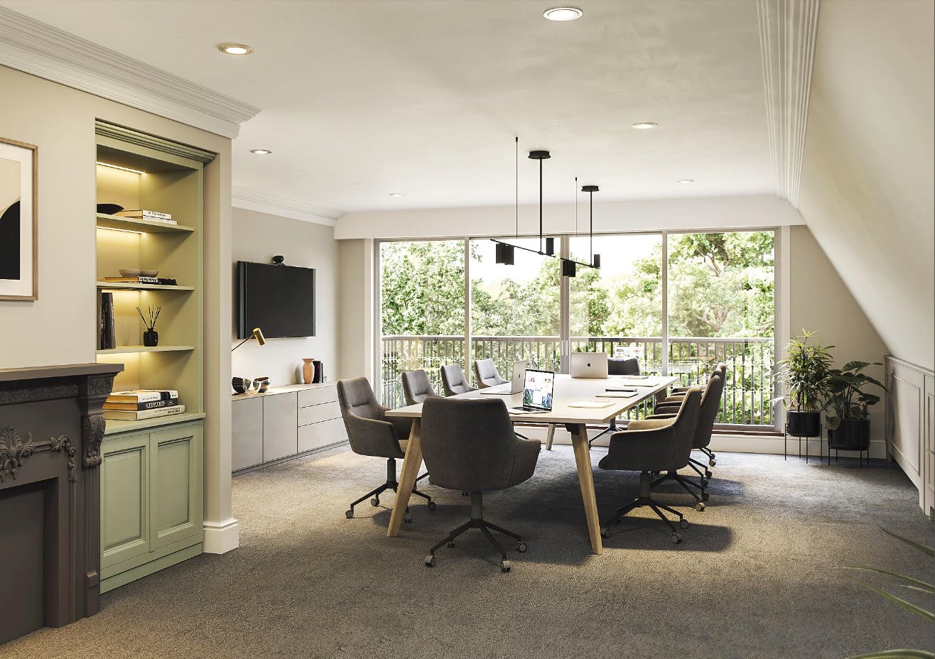 Beem - 62 Bayswater Road, Meeting room for 8 people, London