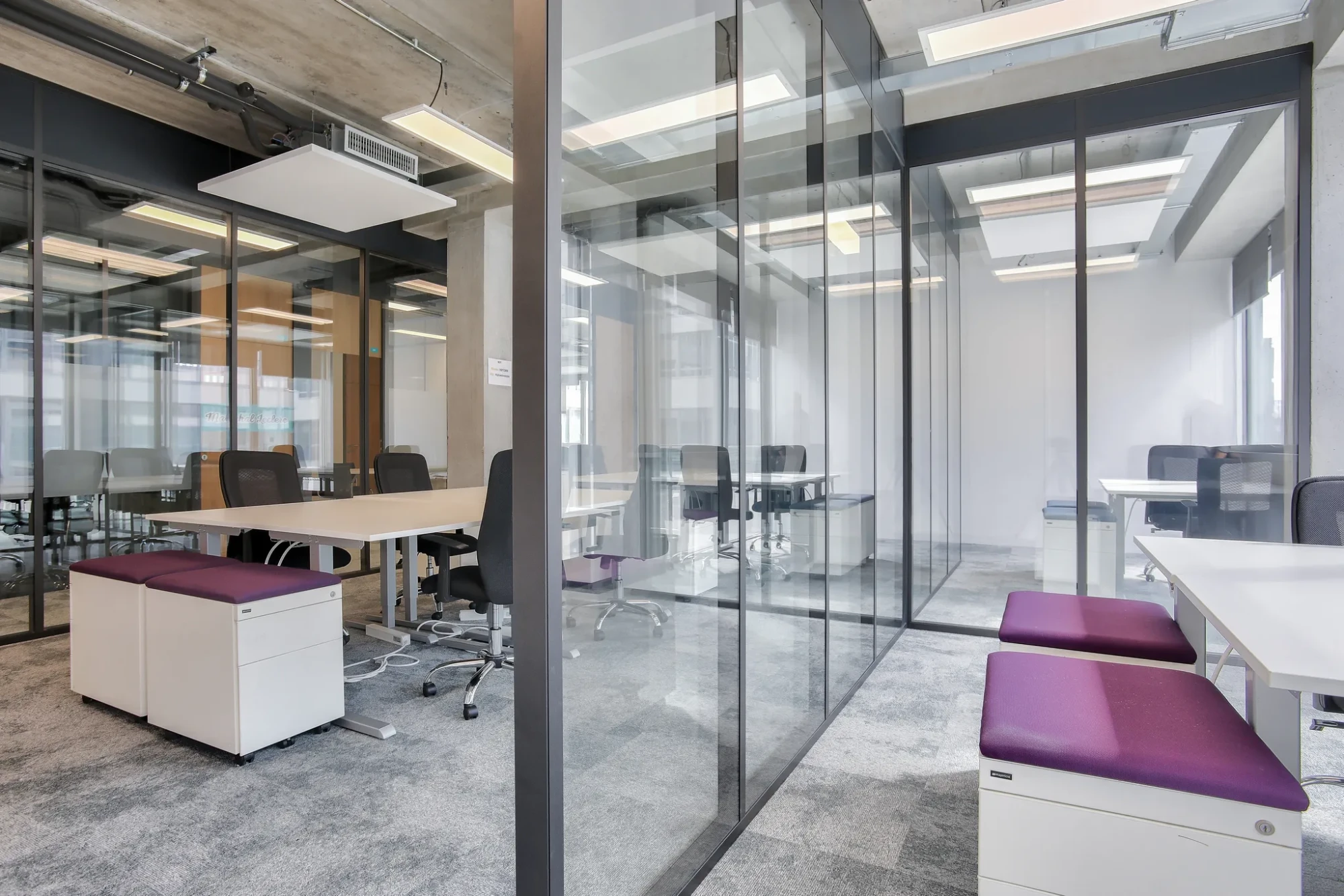 Hiptown Euratech, Bureau privé 14 postes, Lille