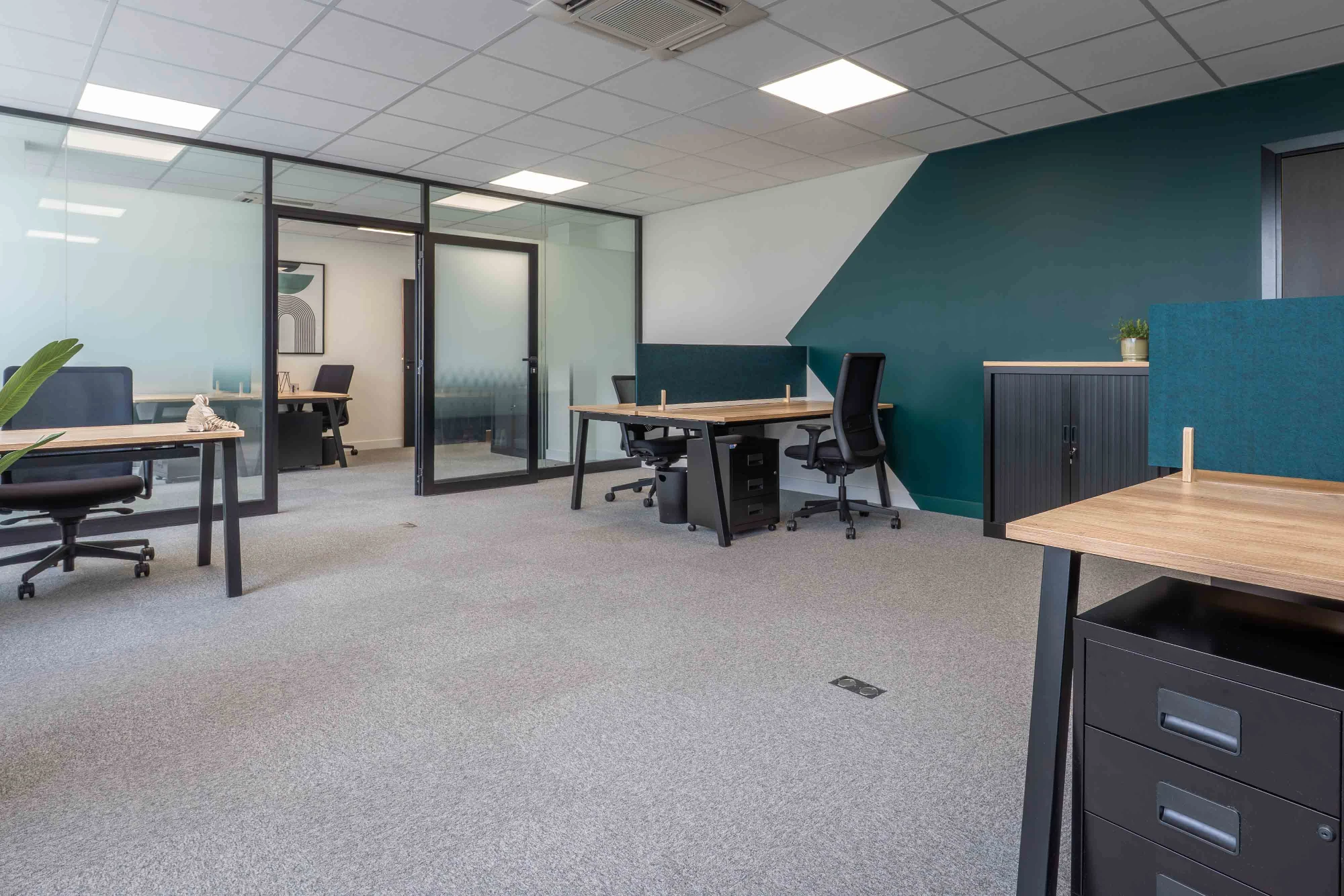 Buro Club Strasbourg - Mundolsheim, Bureau privé - 6 personnes, Mundolsheim