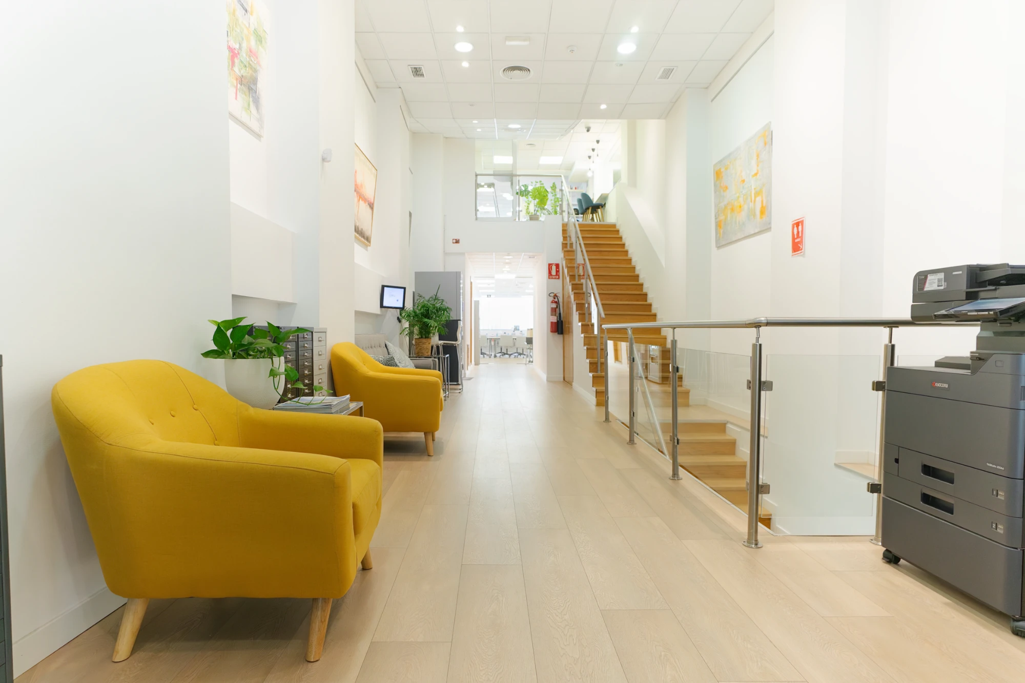 Centro de Negocios Lagasca, Common area, Madrid