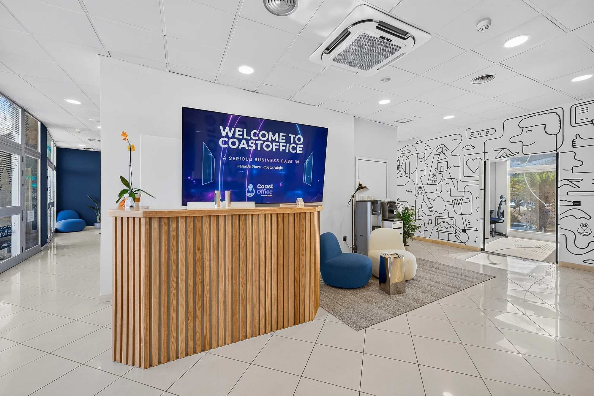 Coast Office, Recepción, Costa Adeje