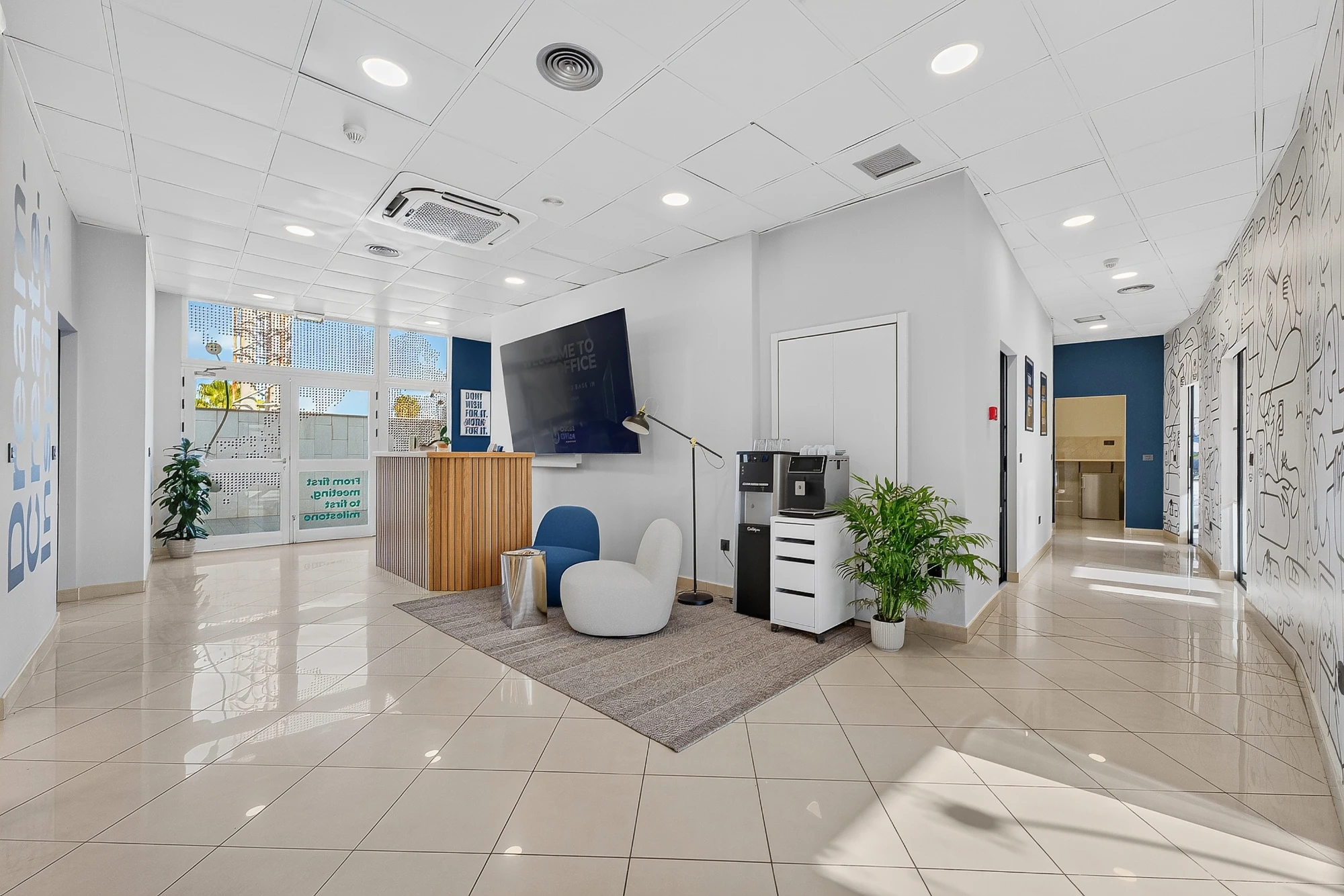 Coast Office, Recepción, Costa Adeje