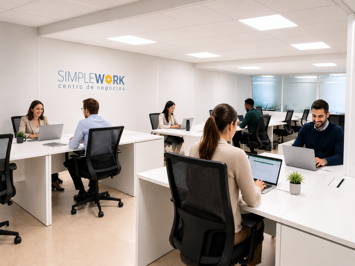 Coworking Centro de Valencia, Open-plan office, Valencia