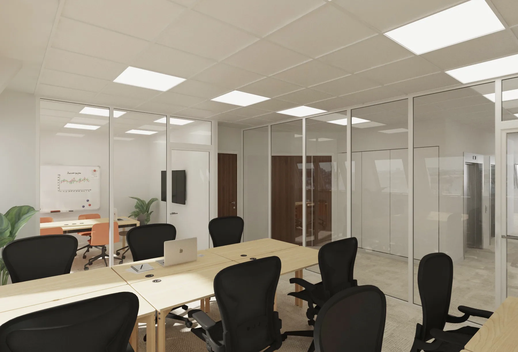 Deskapad 47 Diderot, Bureau privatif 6 postes, Paris 12e