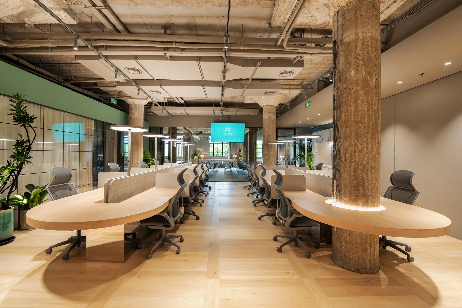 Dialogs Shanghai, Open-plan office, Shanghai