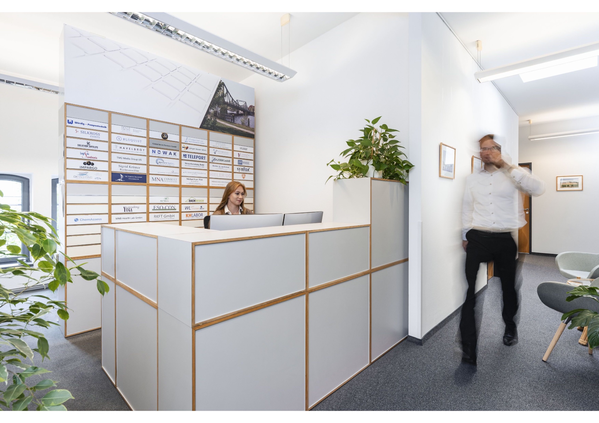 ecos work spaces Potsdam, Empfang, Potsdam