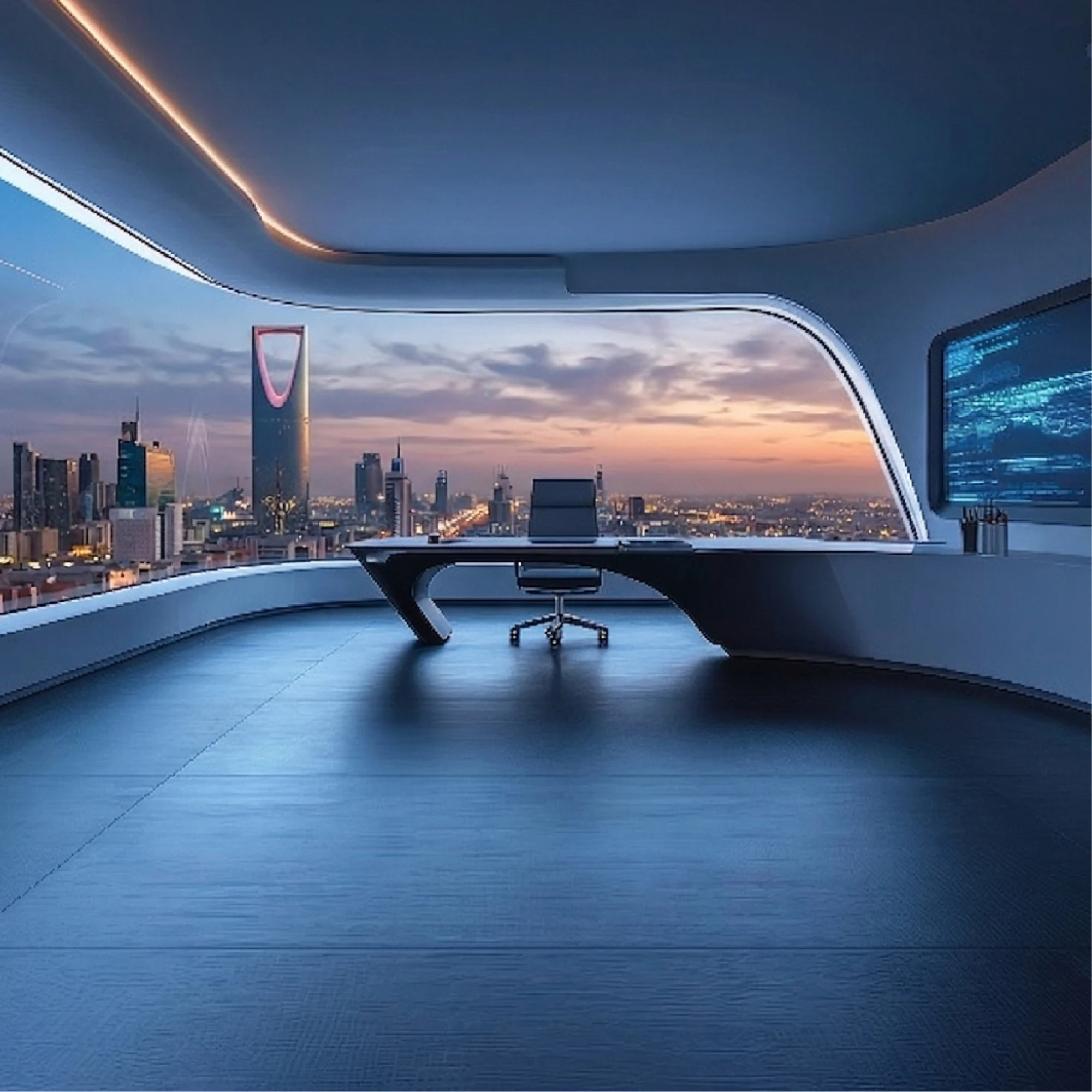 Enterprise Hub، مكتب خاص بمحطة عمل واحدة، الرياض