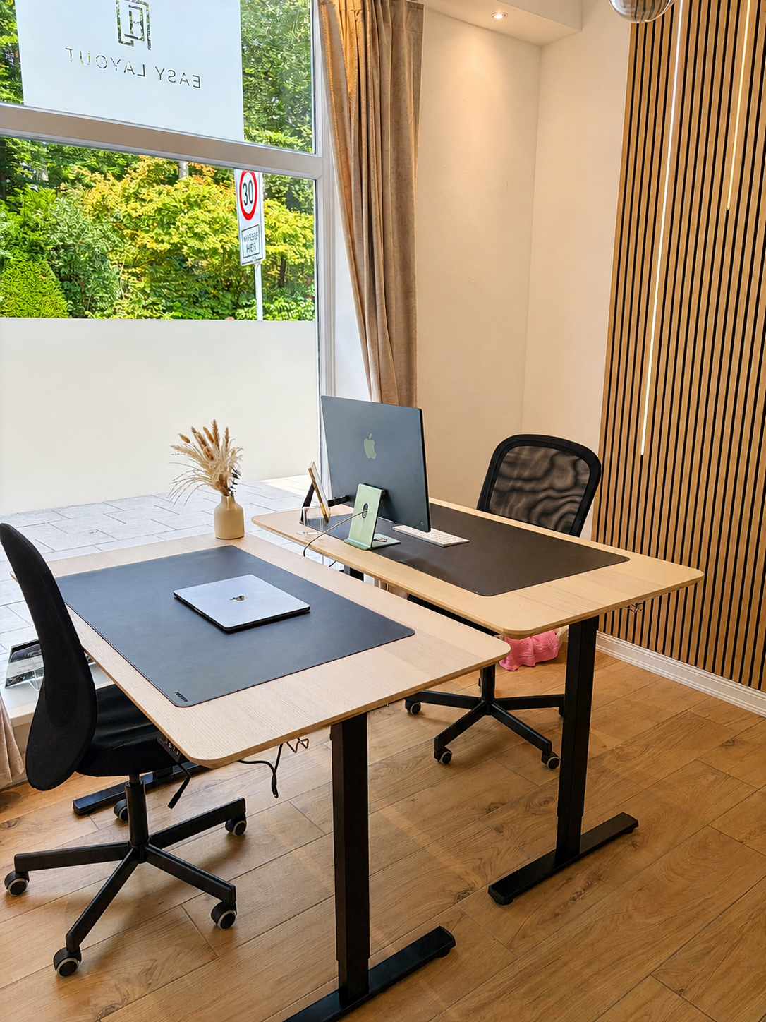 Hamburg Blankenese, Private office, 2 desks, Schenefeld