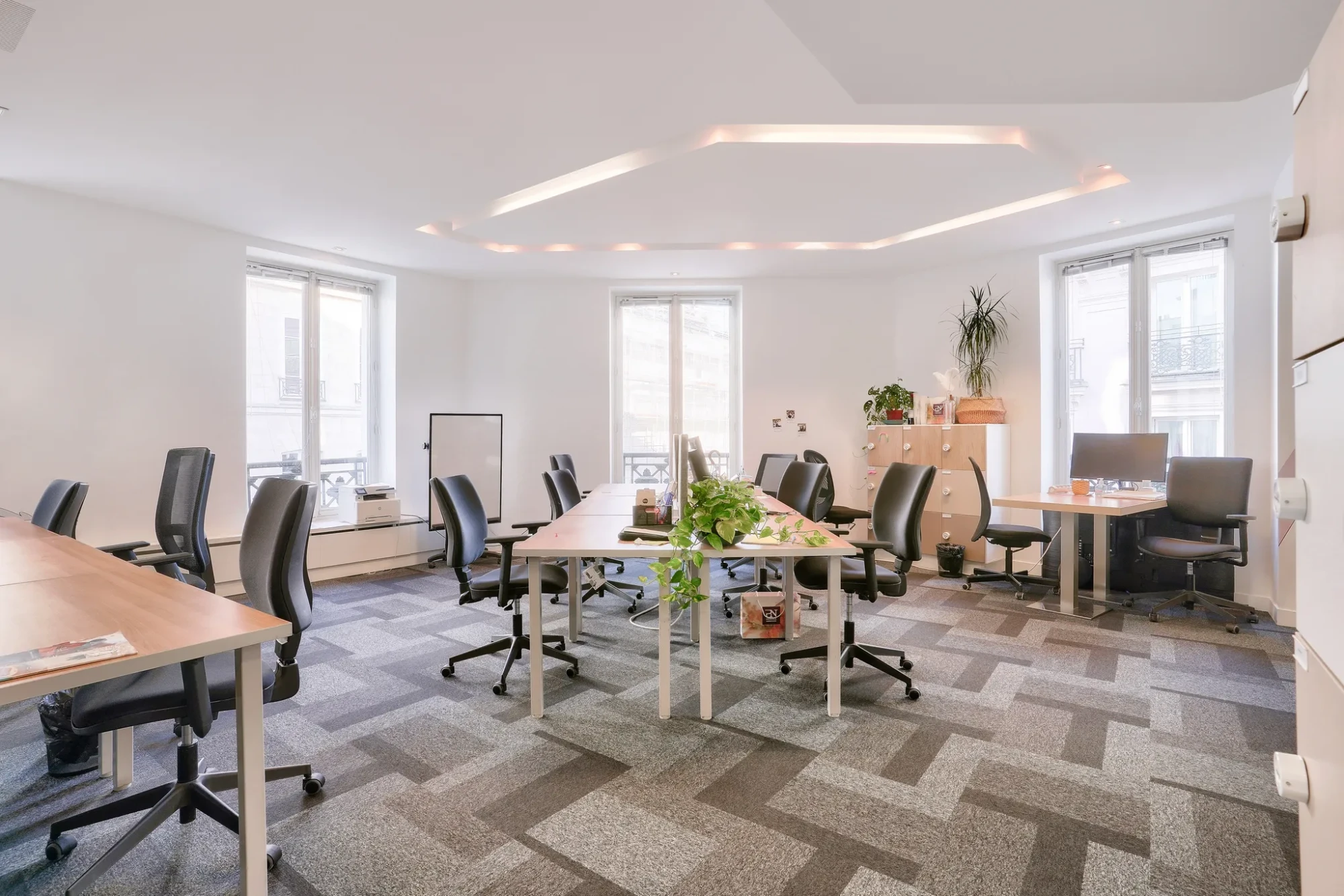 Hiptown Grands Boulevards, Open-plan office, Paris 9e
