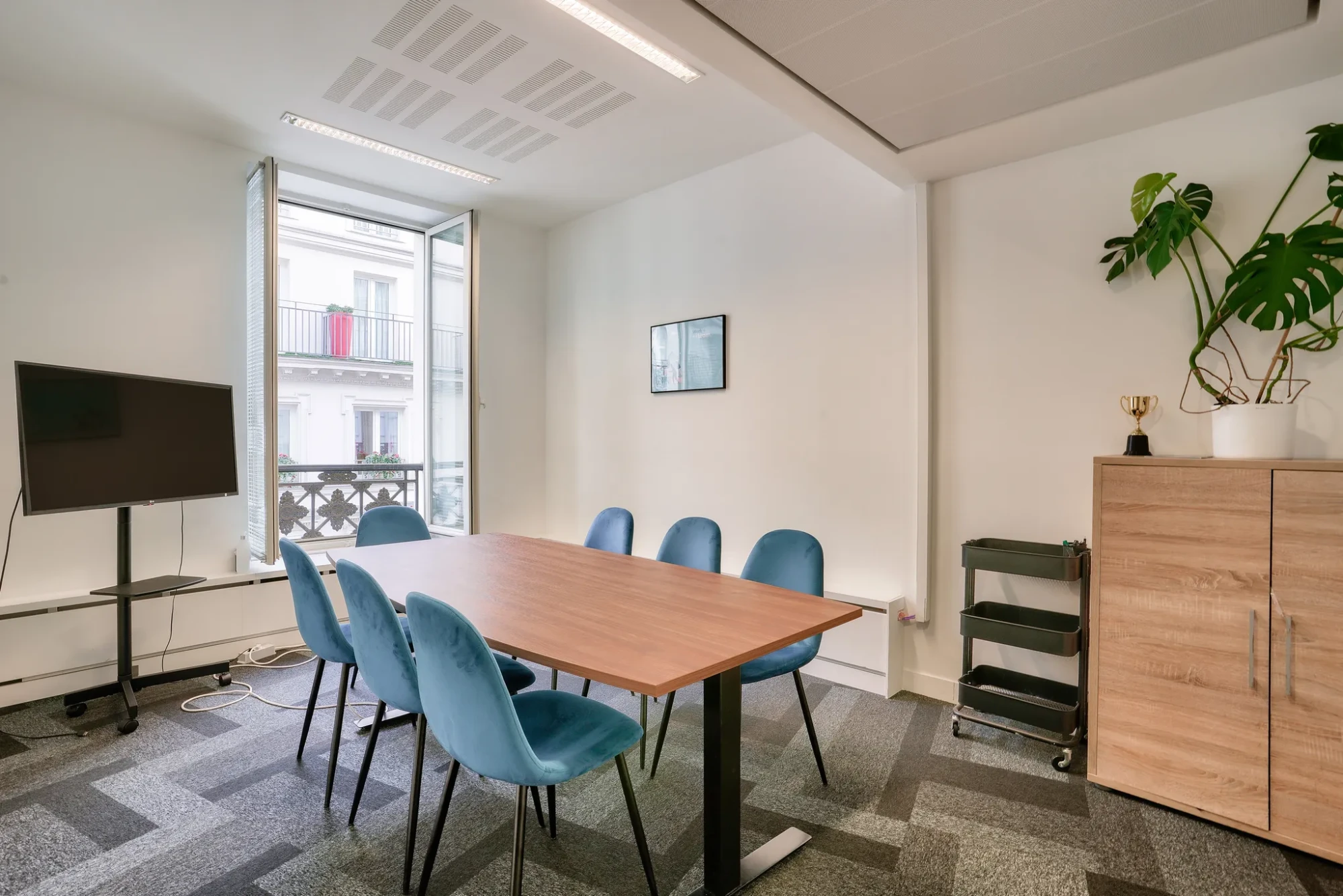 Hiptown Grands Boulevards, Meeting room for 7 people, Paris 9e