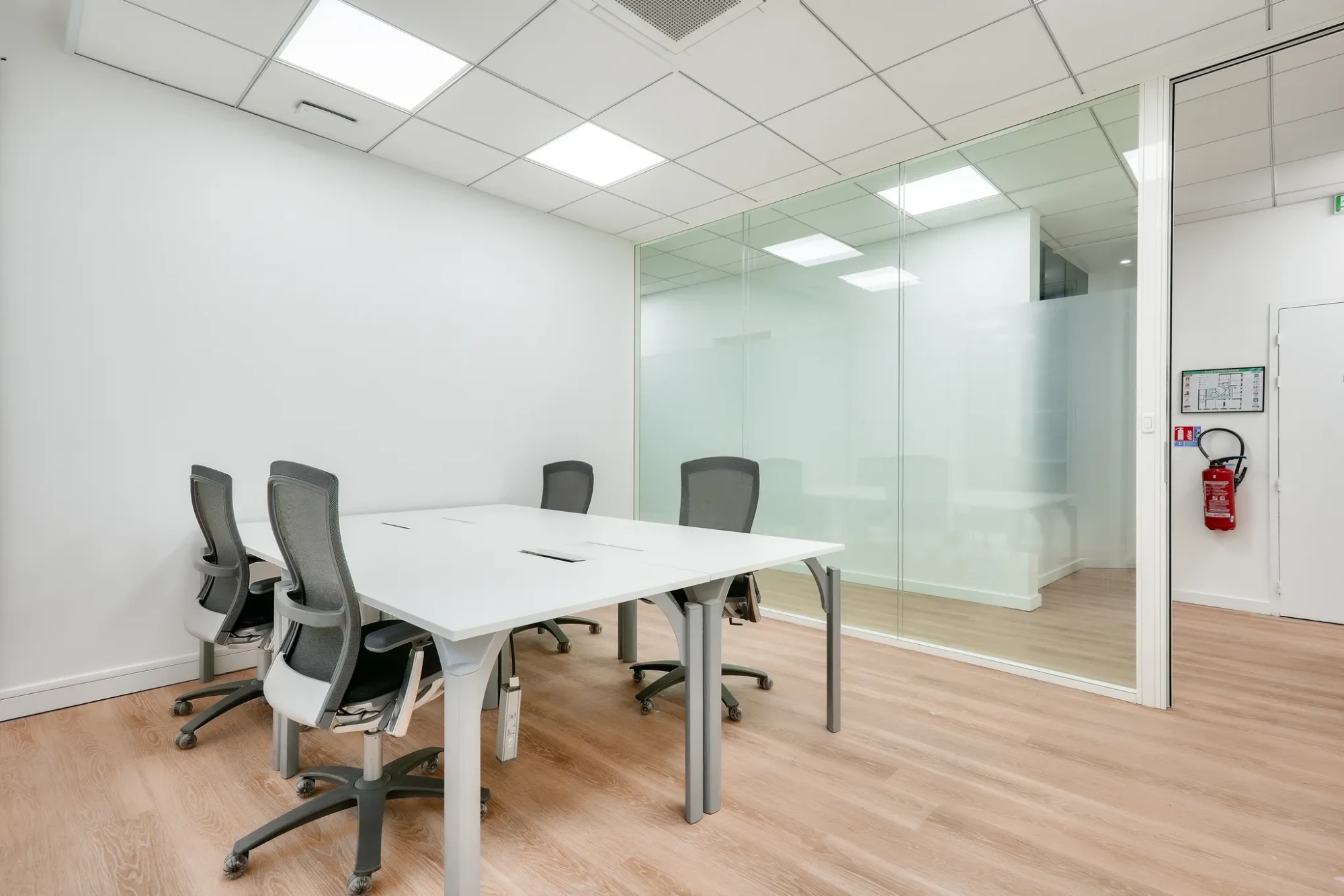 Hiptown Haussmann, Bureau privatif 4 postes, Paris 8e