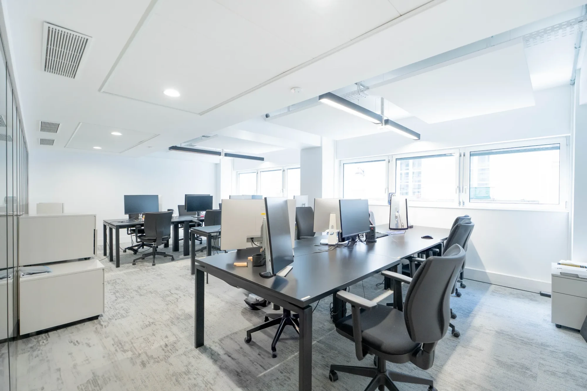 Hiptown Place de la Bourse, Open-plan office, Paris 2e