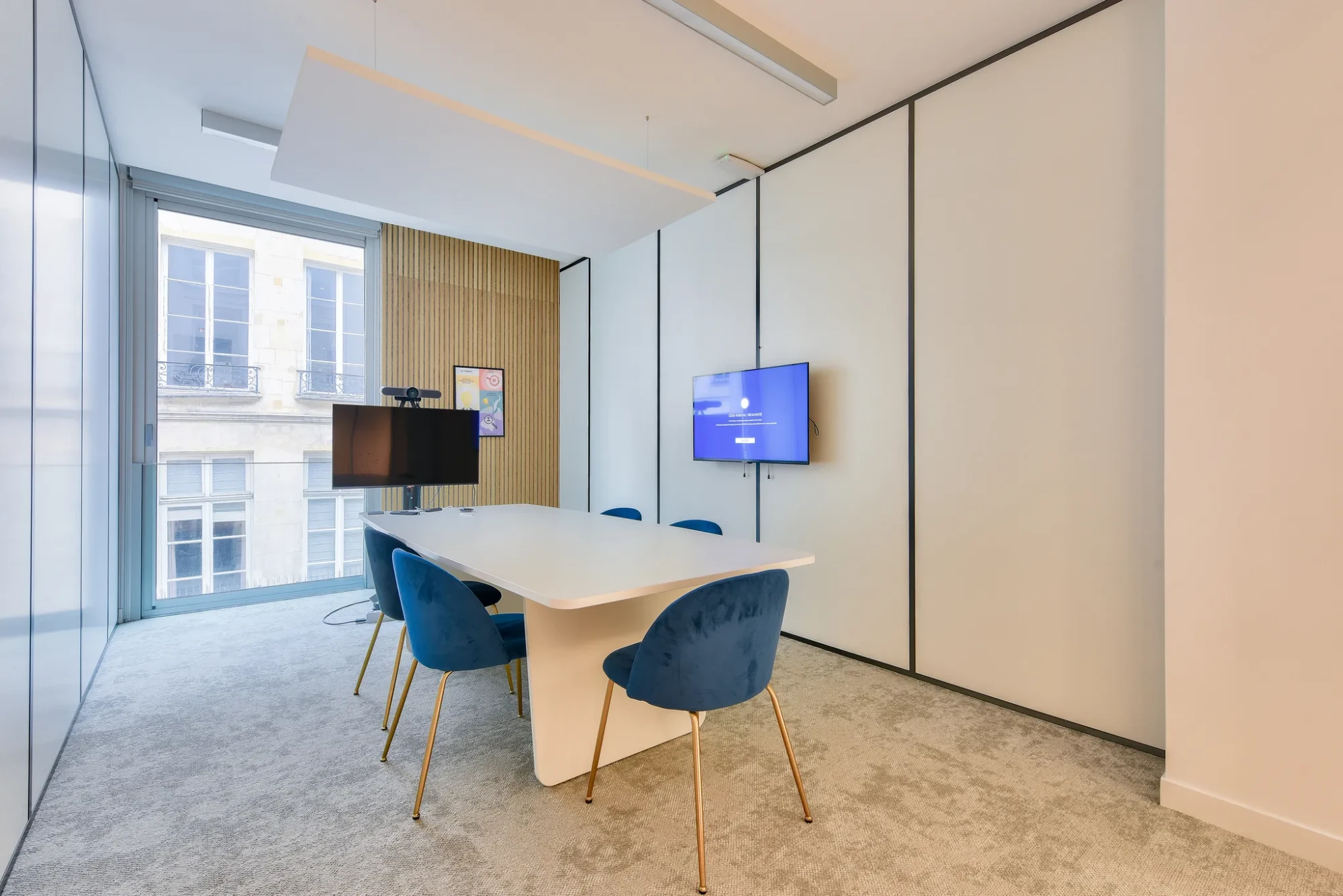 Hiptown Pyramides - Opéra, Meeting room for 6 people, Paris 1er
