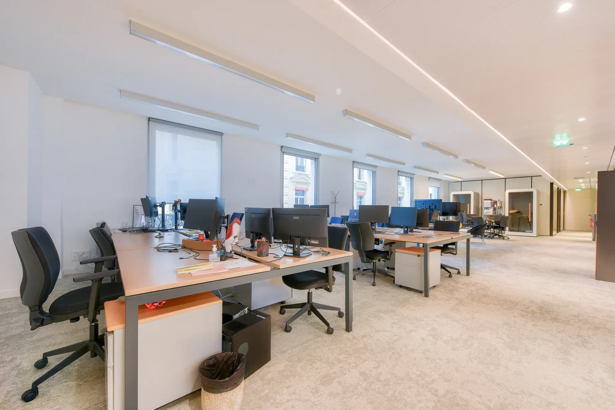 Hiptown Pyramides - Opéra, Open-plan office, Paris 1er