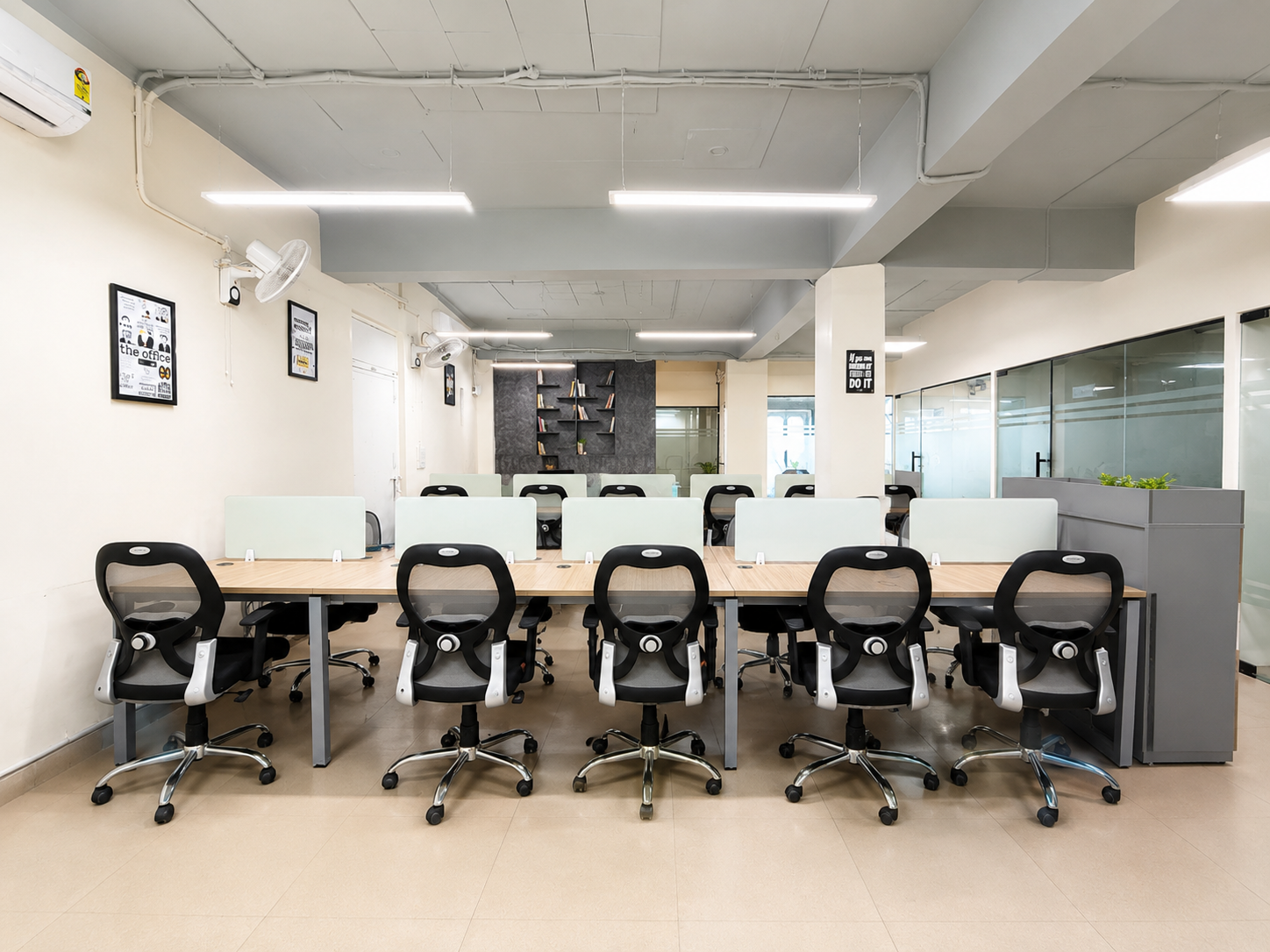 Hoblix Coworking Space, Open-plan office, Gurugram