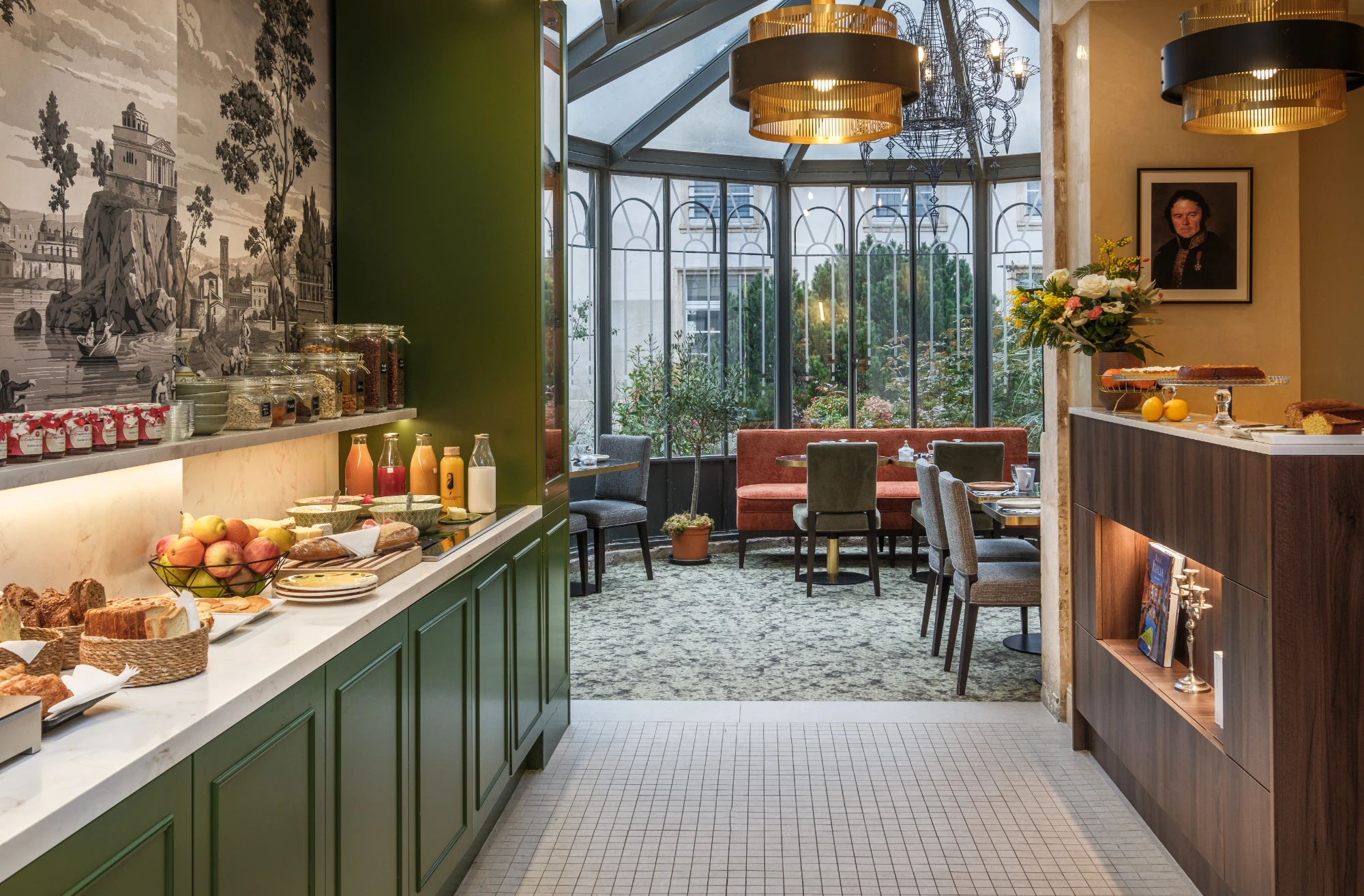 Hôtel Littéraire Stendhal, Cafétéria, Nancy