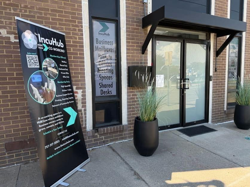 IncuHub - Newport News, Building facade, Newport News, VA