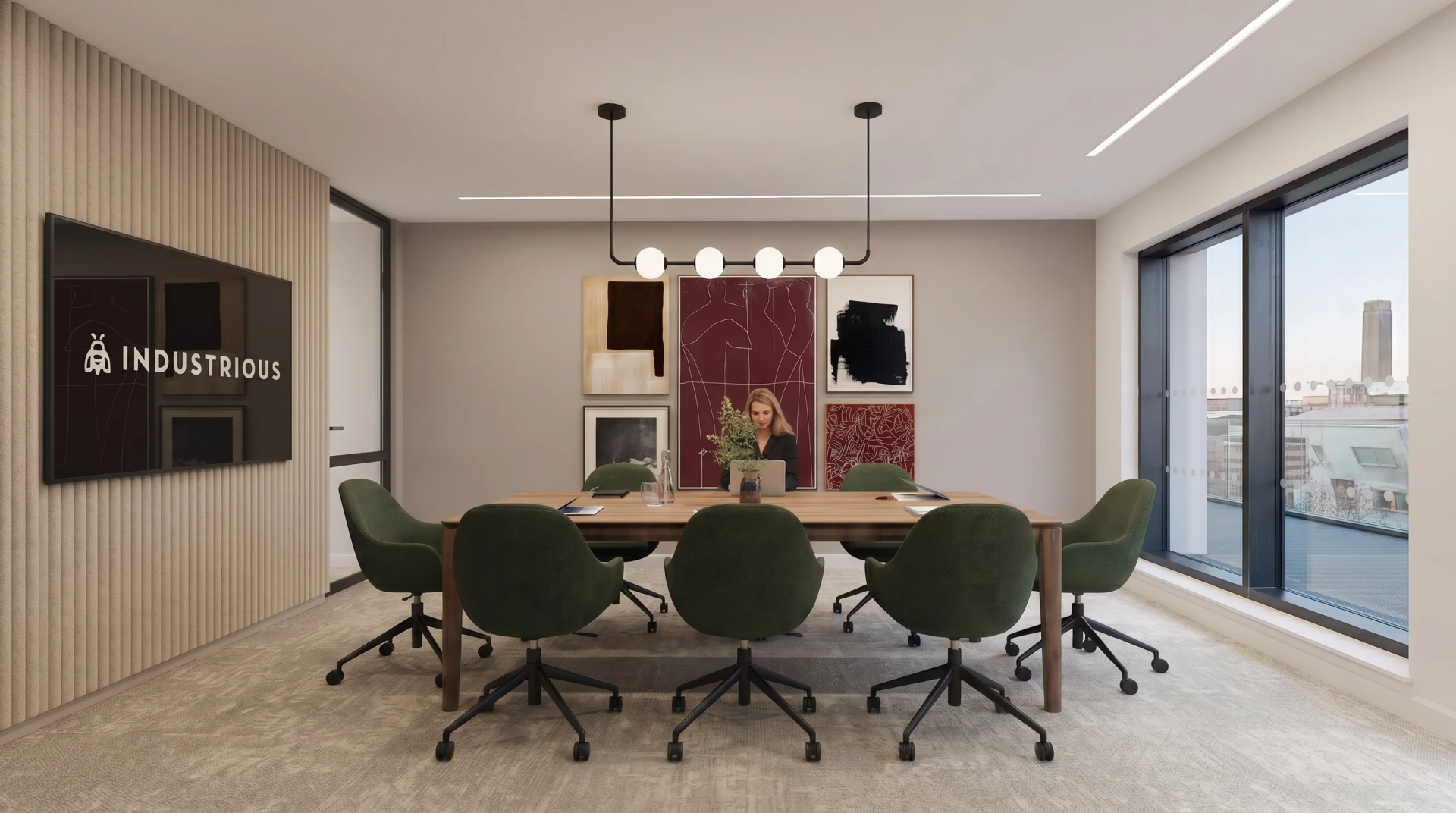 Industrious 61 Southwark Street, Meeting room for 8 people, London