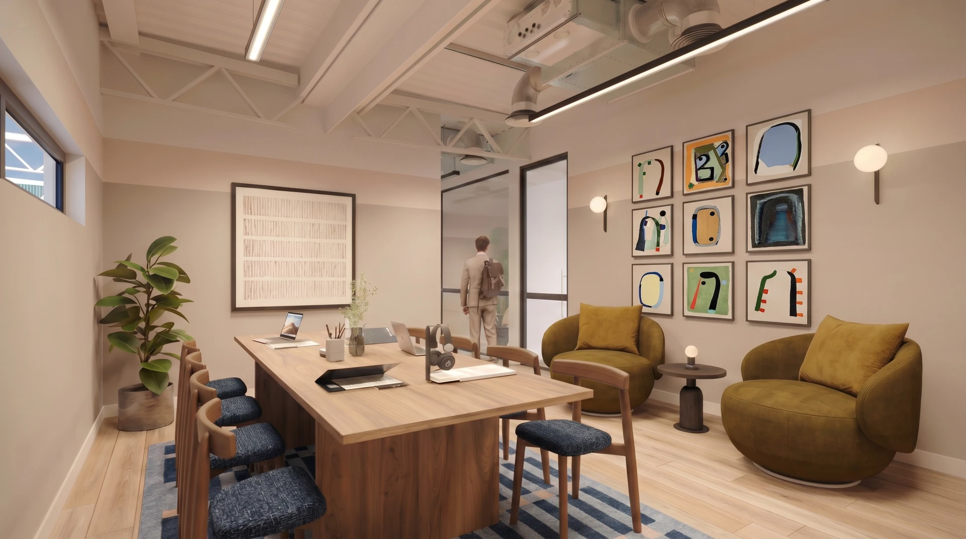 Industrious 61 Southwark Street, Meeting room for 6 people, London
