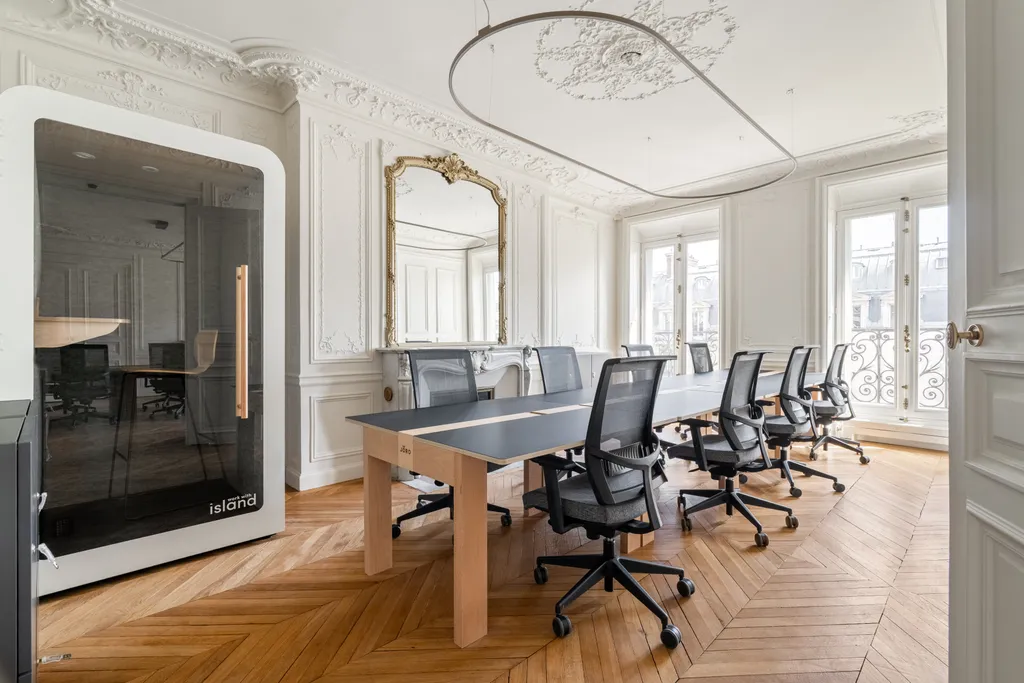 Joro 162 Haussmann, Bureau privatif 8 postes, Paris 8e