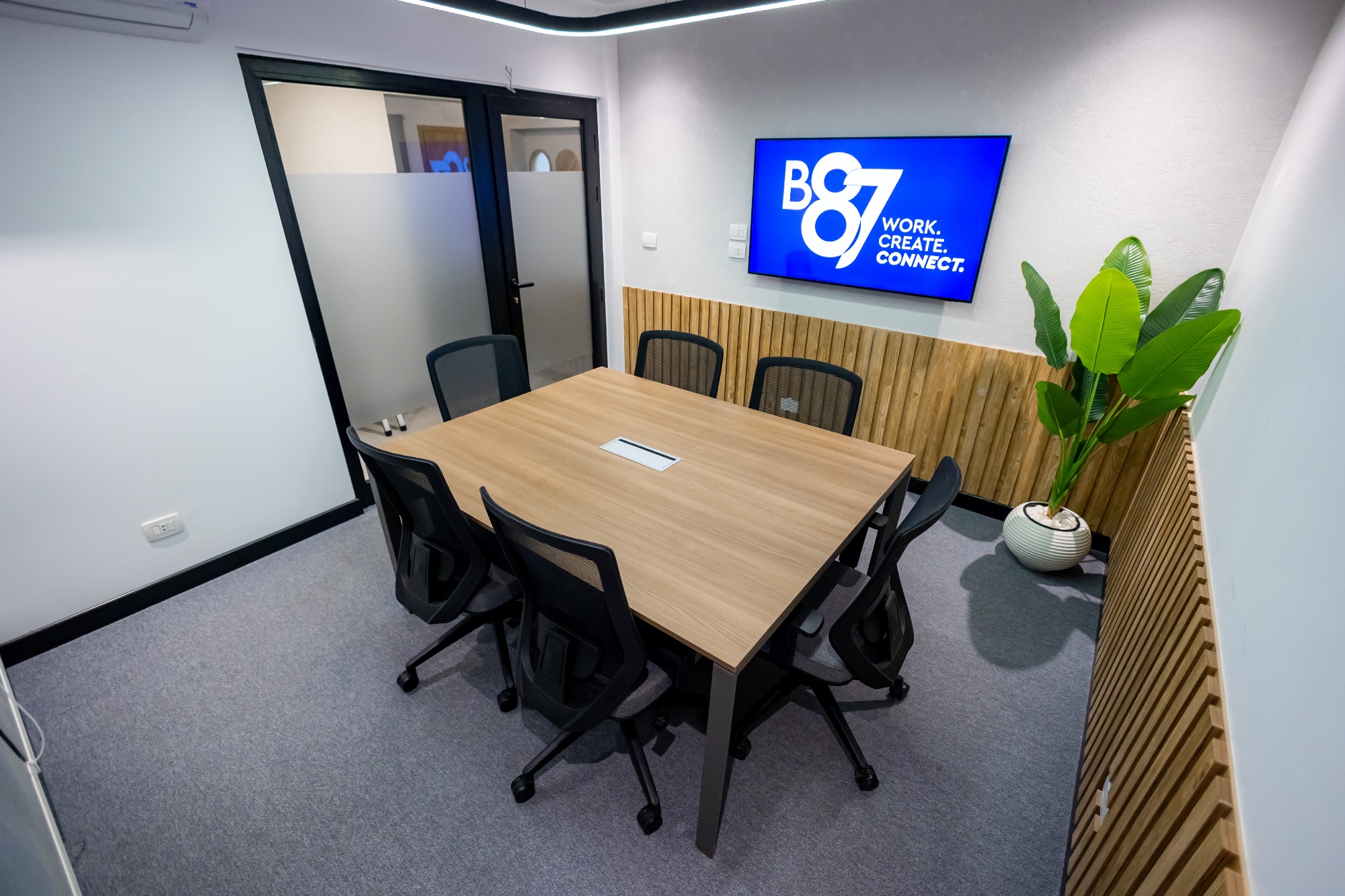 B87 Spaces, Meeting room 6 people, Nasr City