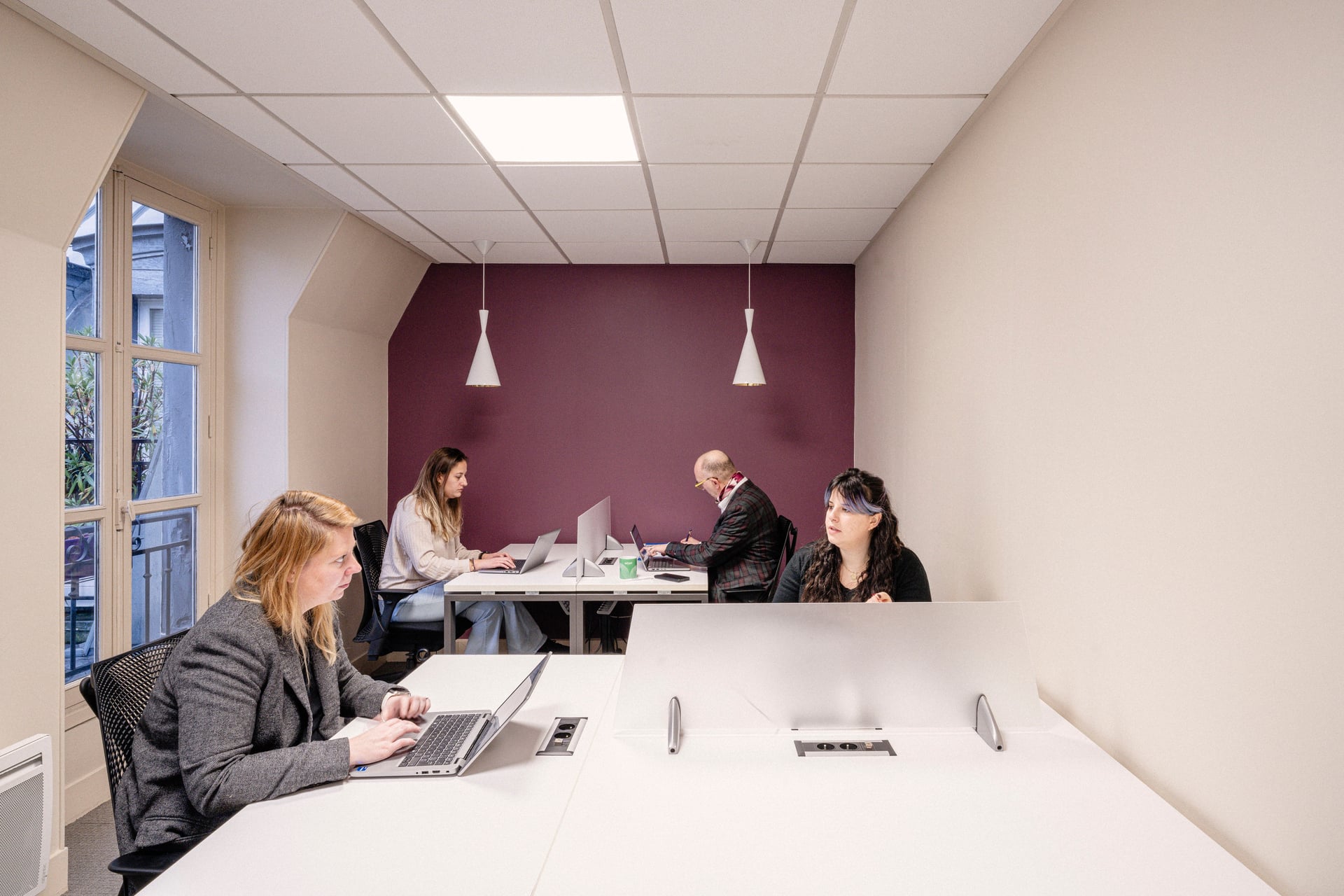 Mitwit Paris 03 Châtelet, Bureau privatif 4 postes, Paris 3e