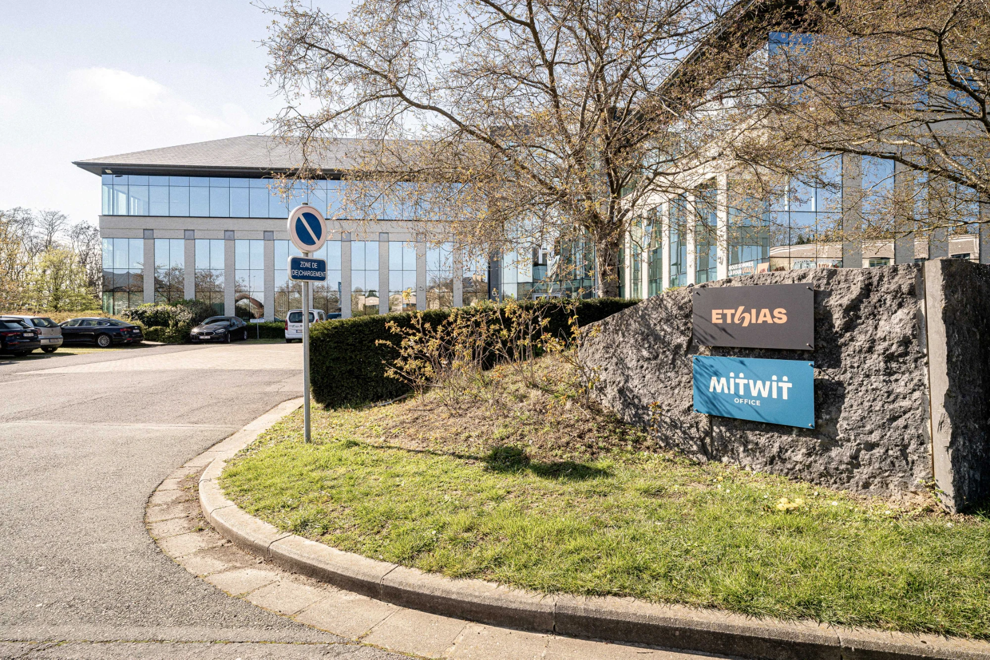 Mitwit Wavre Nord, Building facade, Wavre