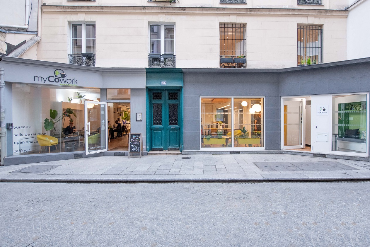 MyCowork Montorgueil, Building facade, Paris 2e