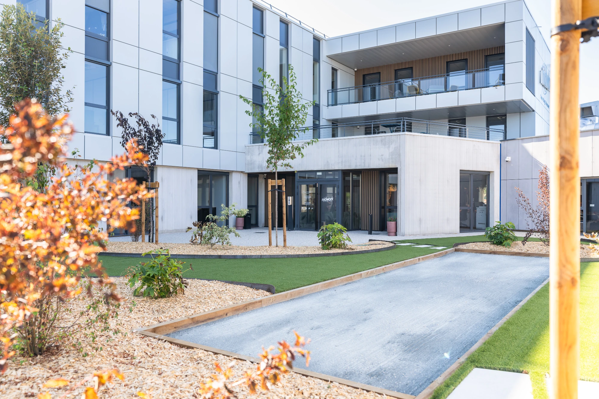 NIDOUEST, Terrace and outdoor space, Chauray