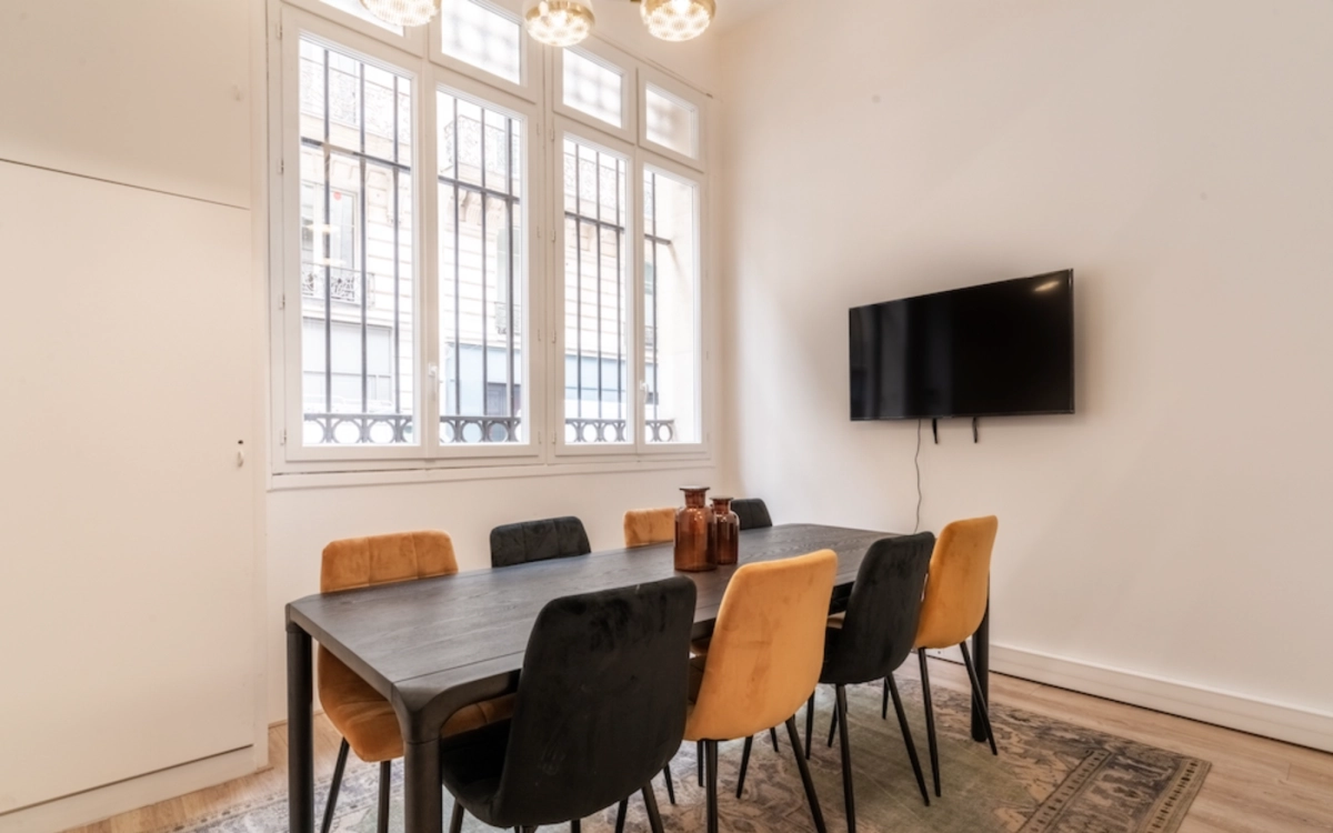 Les Nouveaux Bureaux Auber, Salle de réunion 8 personnes, Paris 9e