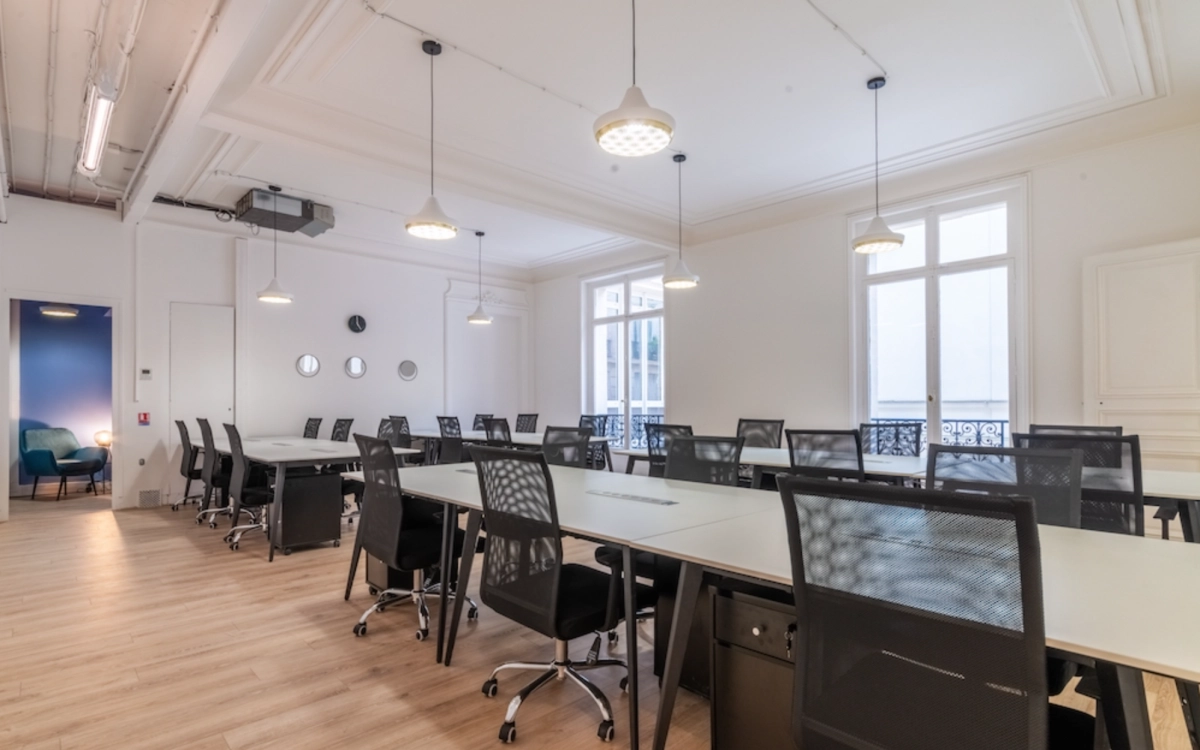 Les Nouveaux Bureaux Auber, Open space, Paris 9e